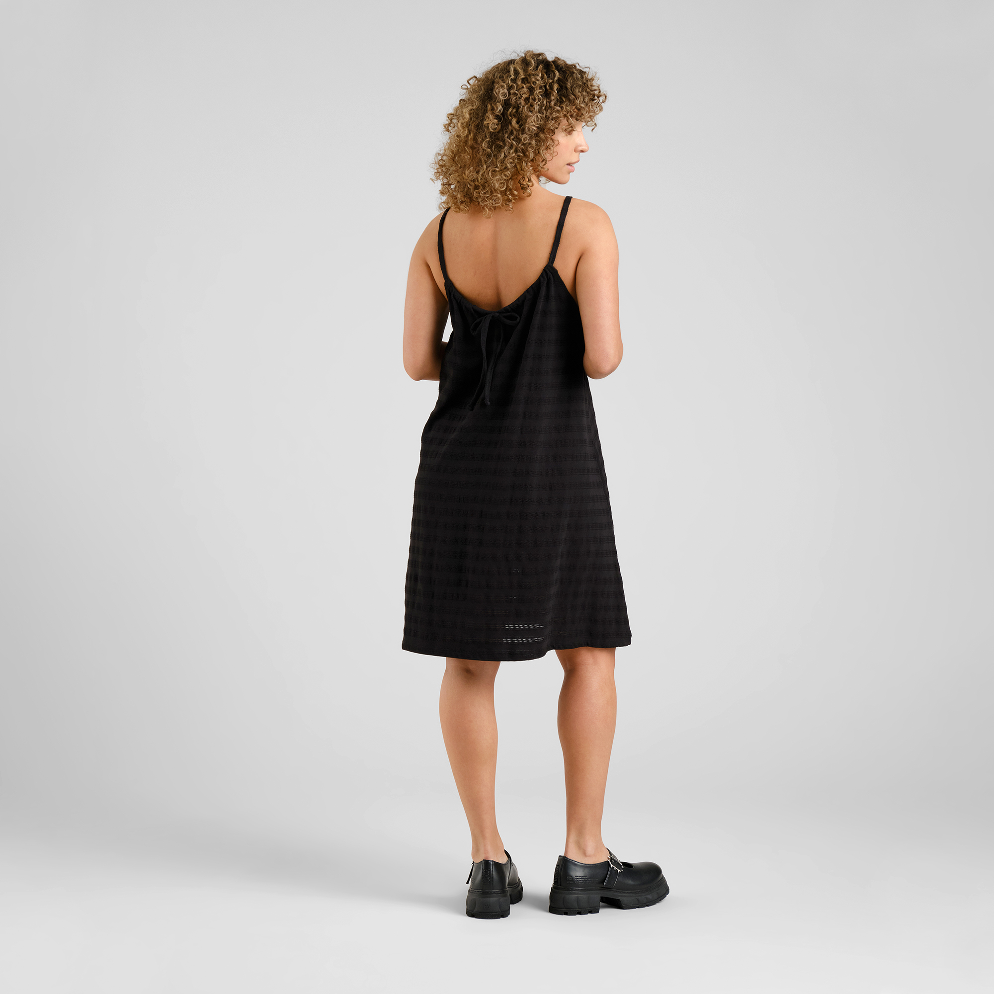 DEDICATED - NYKVARN LACE DRESS Kleid black