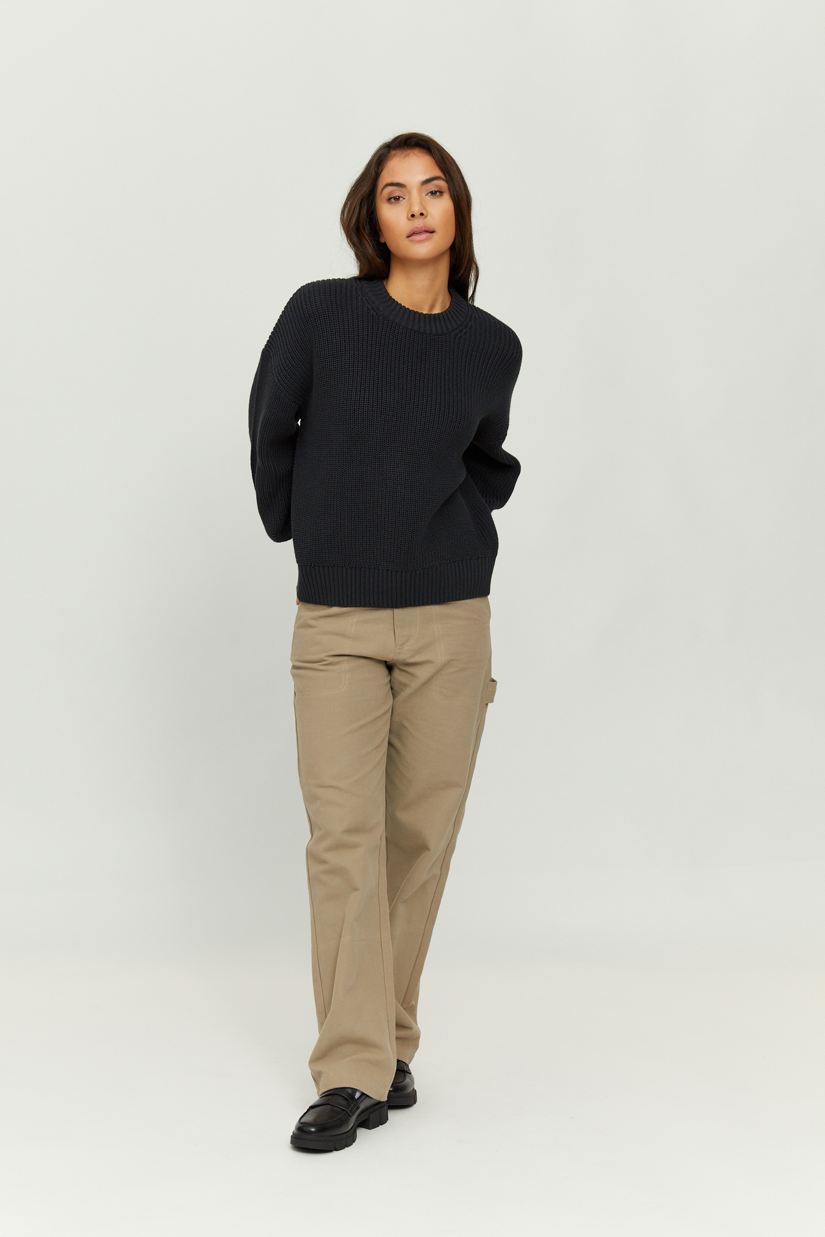 MAZINE - VALMA JUMPER Strickpullover black