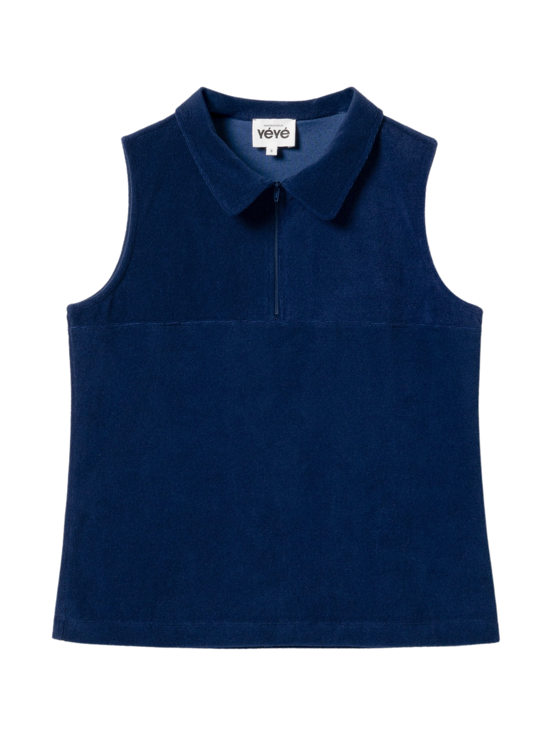 MADEMOISELLE YEYE - FLASHCOURT ORGANIC Top blue print