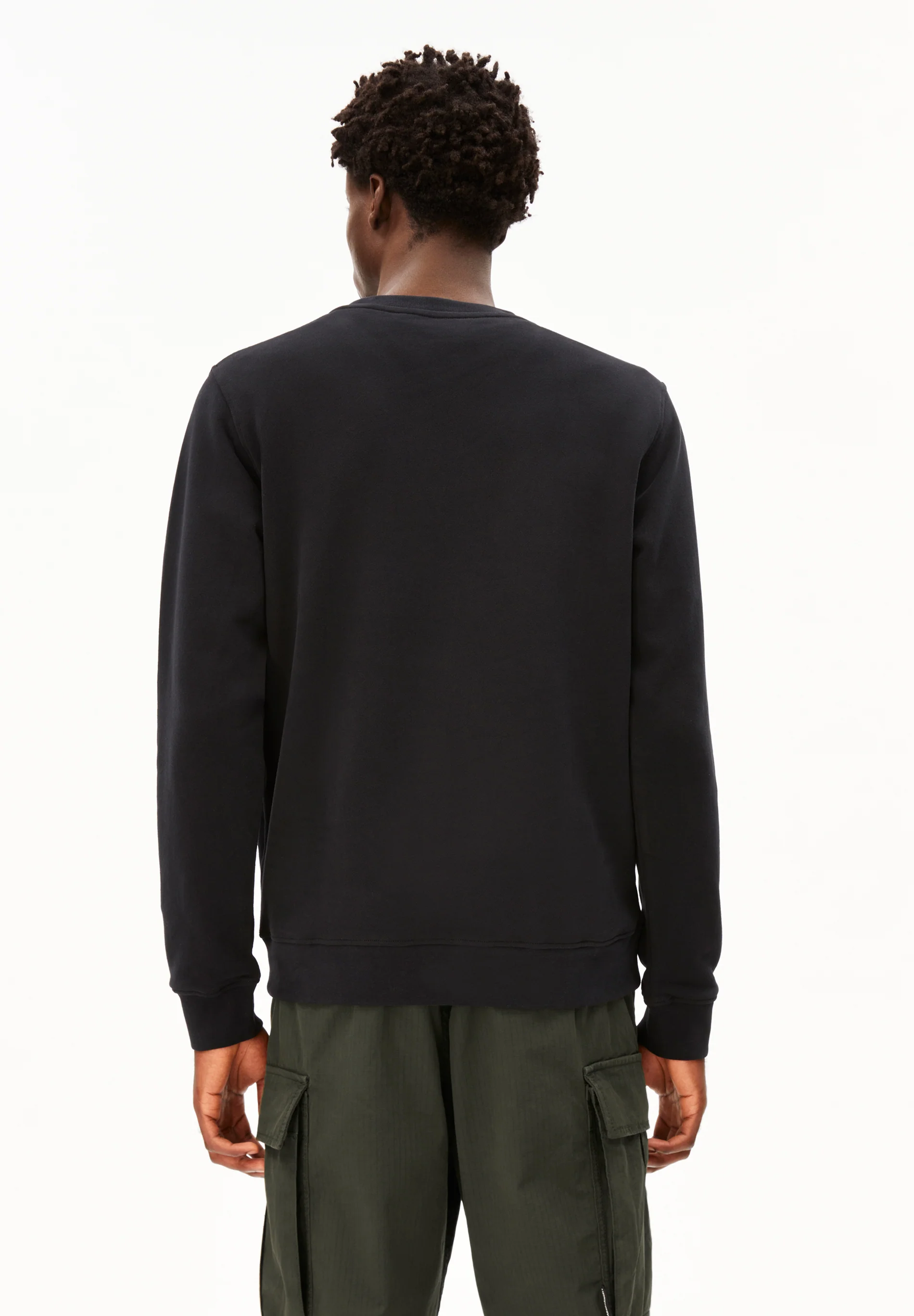 ARMEDANGELS - BAARO FLEECE Sweatshirt black