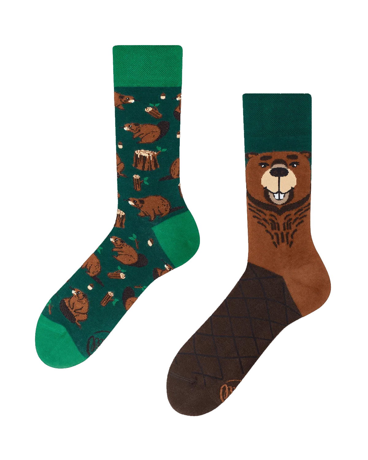MANYMORNINGS - BEAVERLY HEELS Motivsocken 35 - 46