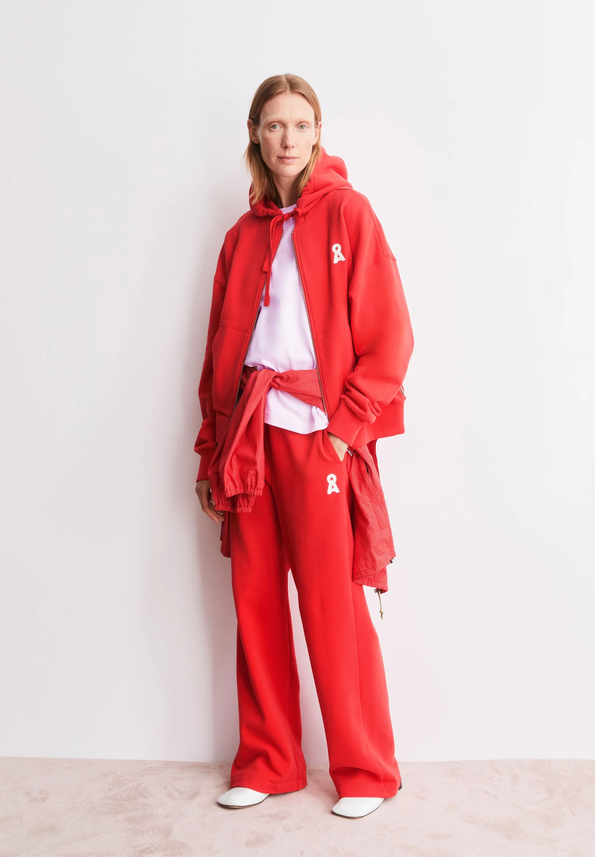 ARMEDANGELS - ICONIC Å RIXAMAA SWEATJACKE Jacke mars red