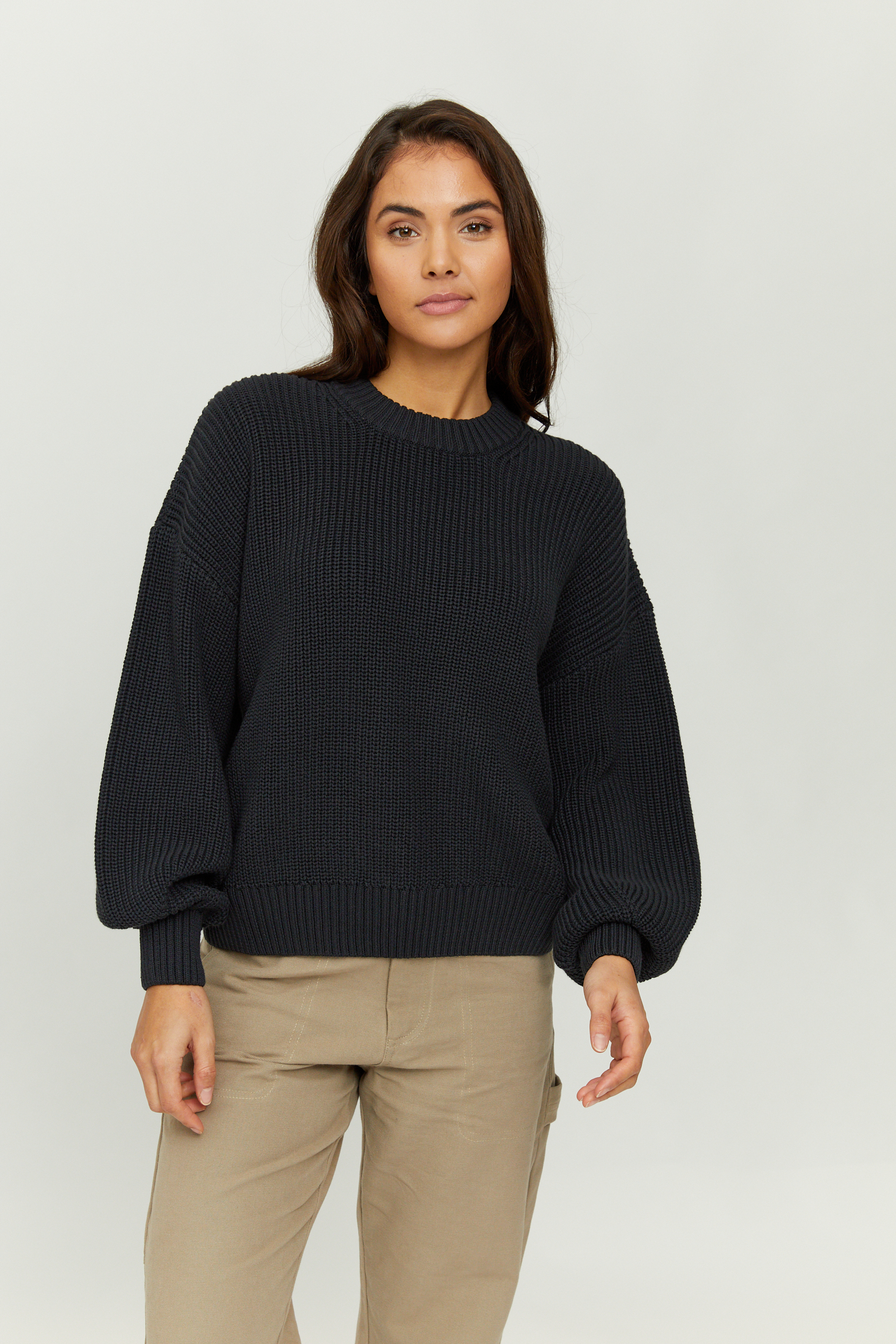 MAZINE - VALMA JUMPER Strickpullover black