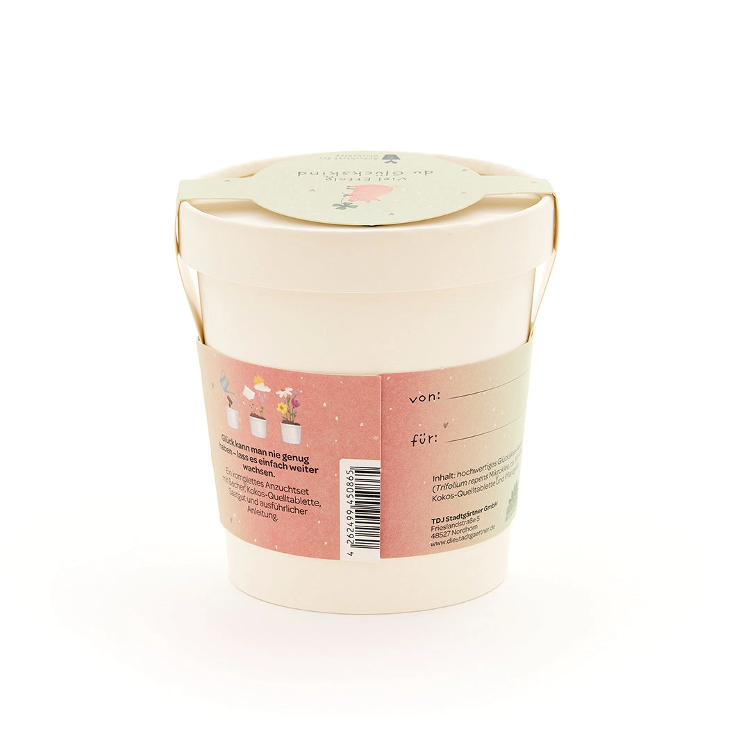 STADTGÄRTNER - GLÜCKSKIND BECHER Anzuchtset