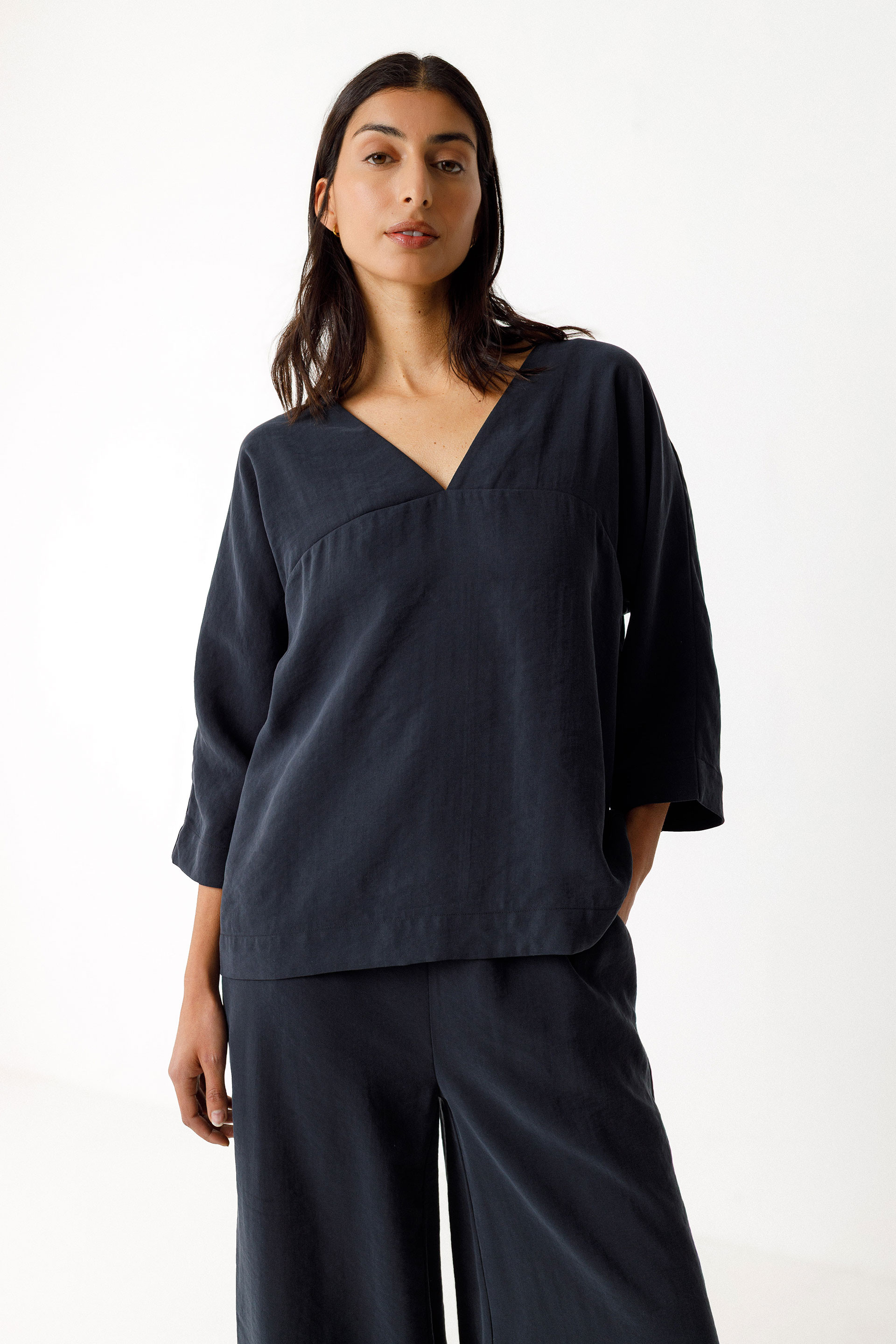 SKFK - BALEN SHIRT Modal Bluse 2N black