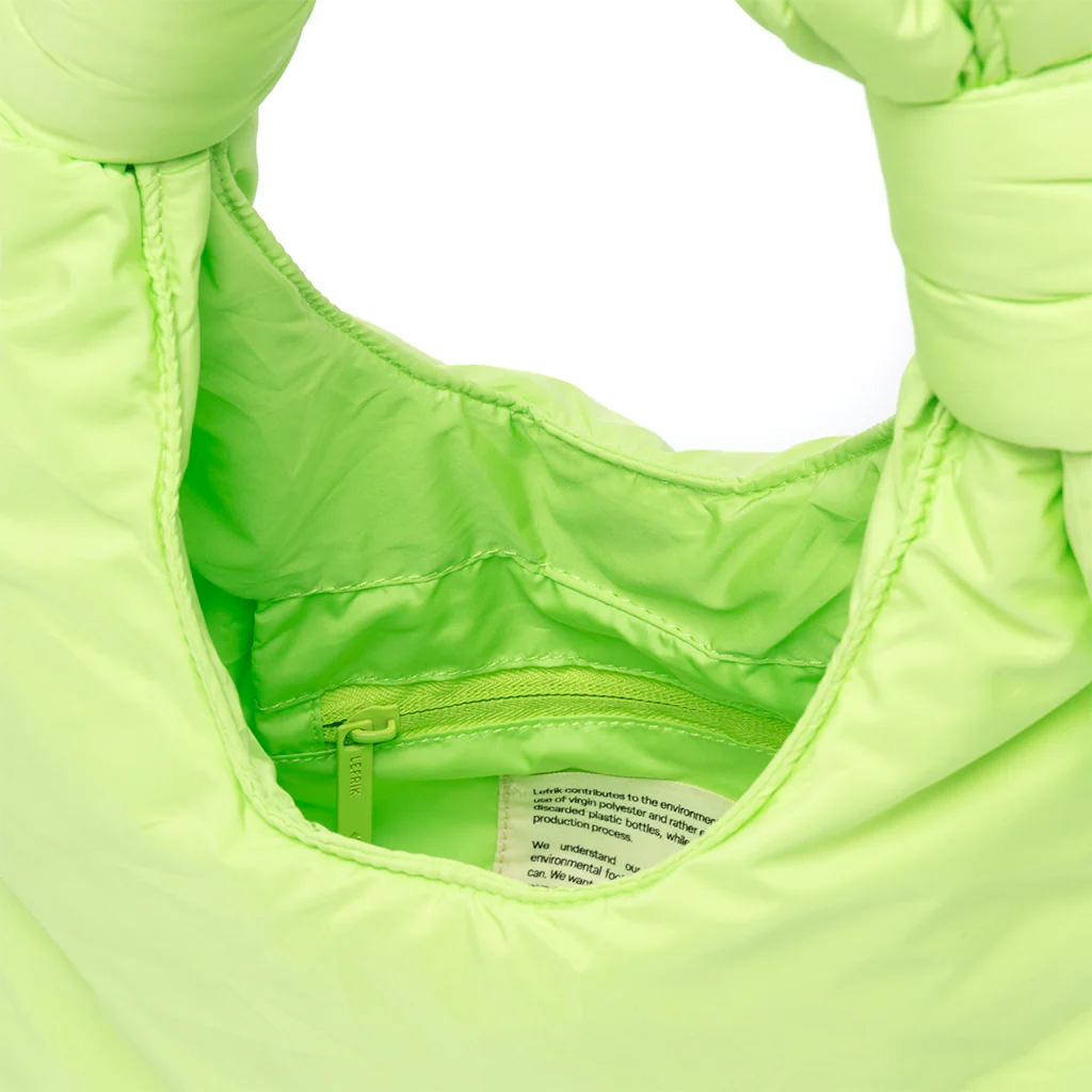 LEFRIK - BIWA Puffy Mini Tasche - lime