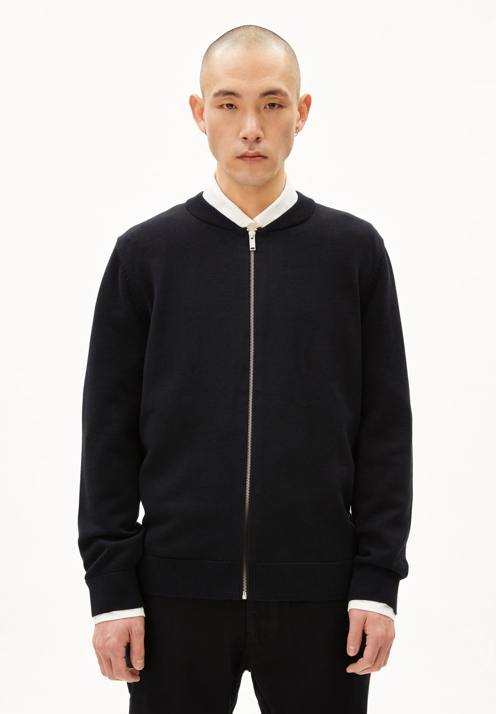 ARMEDANGELS - AGAAMON Strickjacke black