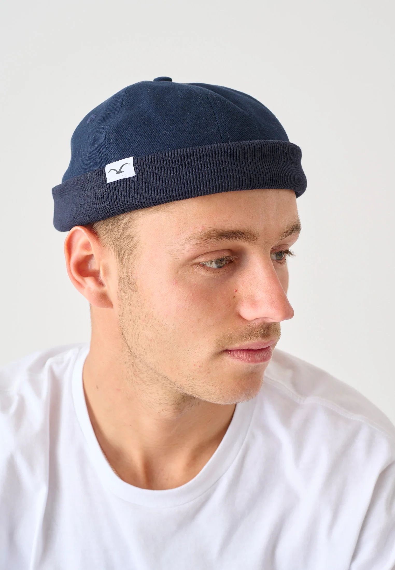 CLEPTOMANICX - BRIMLESS CAP Mütze dark navy