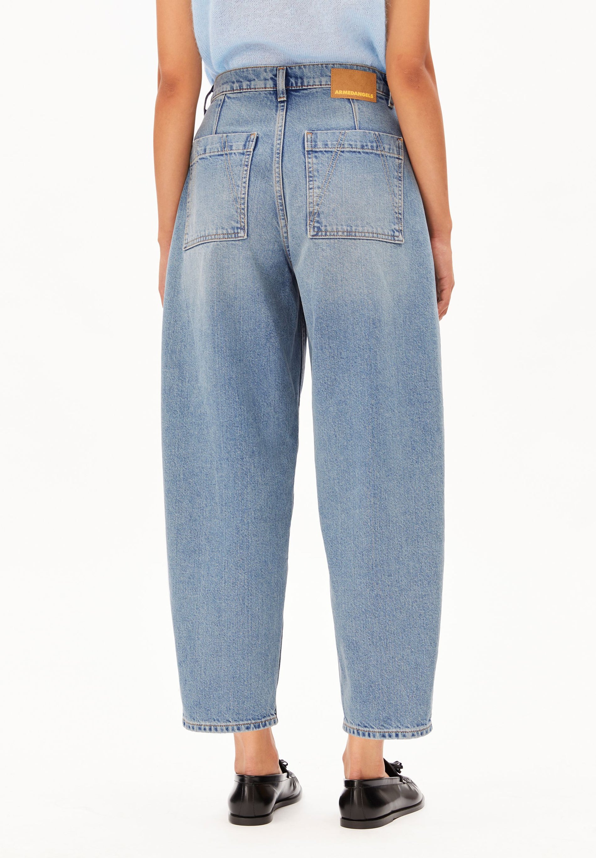 ARMEDANGELS - BAARLY HIGH WAIST Barrel Jeans crunchy