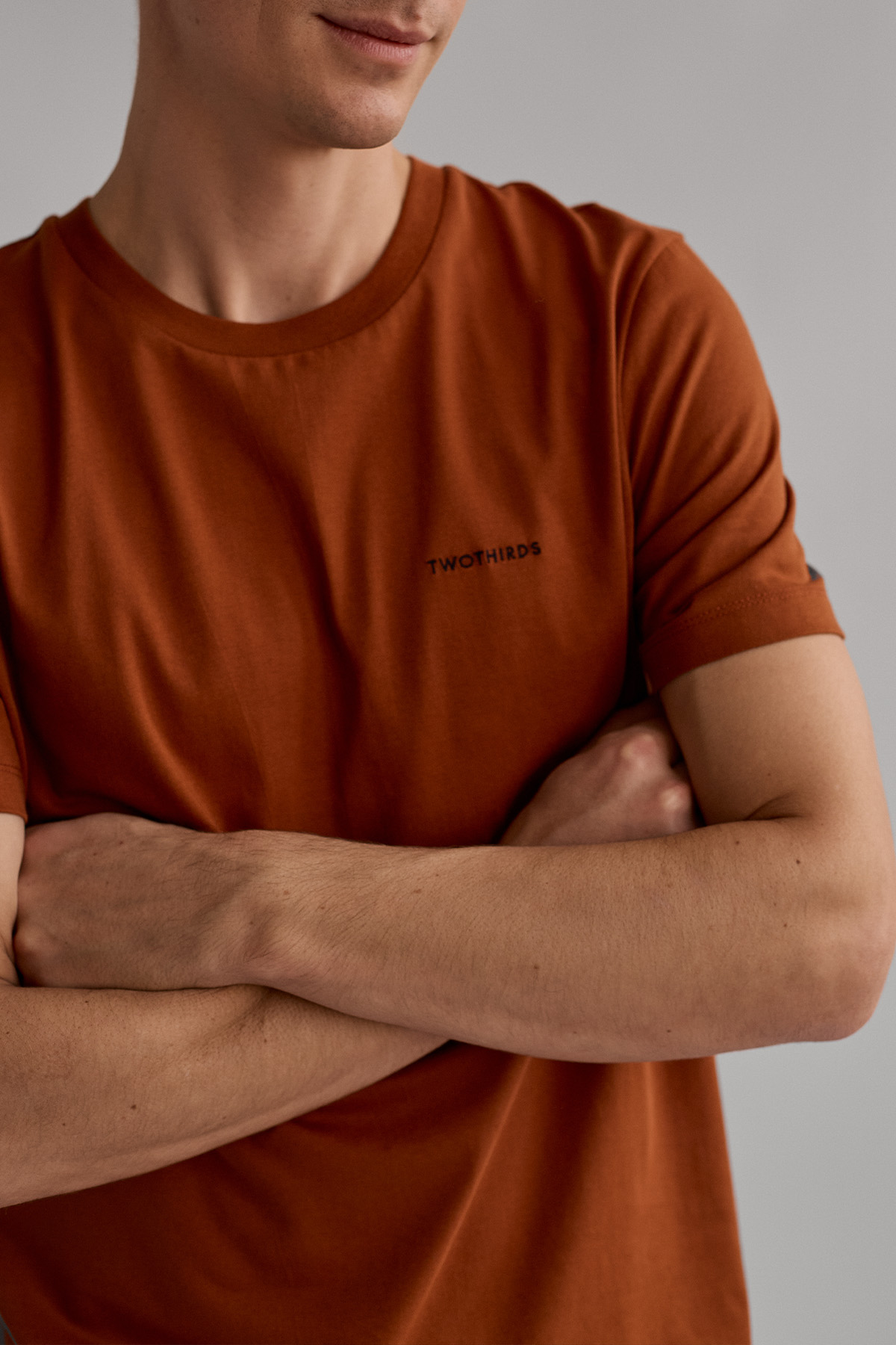 TWOTHIRDS - COOKSTOWN T-Shirt - umber orange