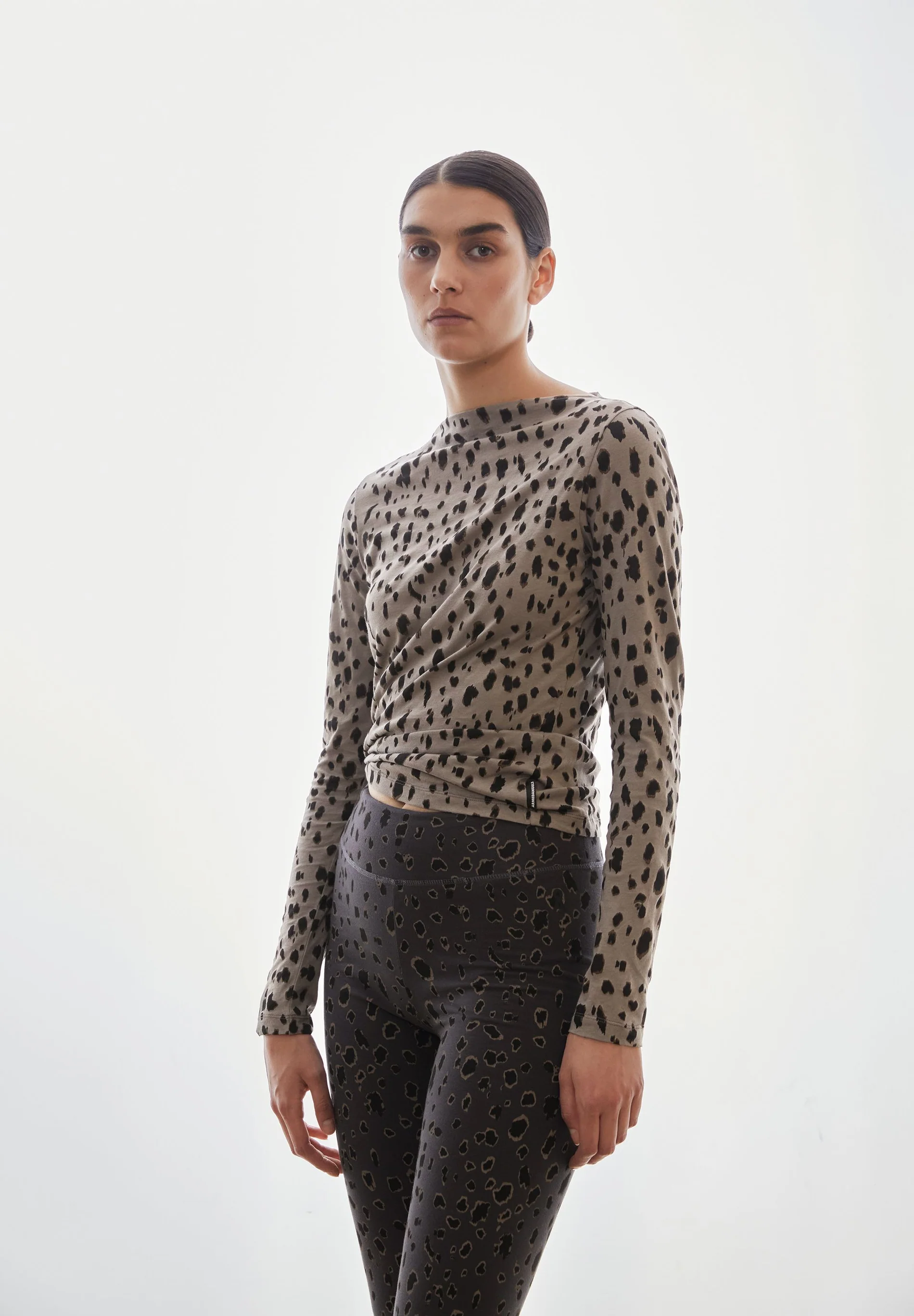 ARMEDANGELS - LEO LONGSLEEVE GOTS Longsleeve walnut cream