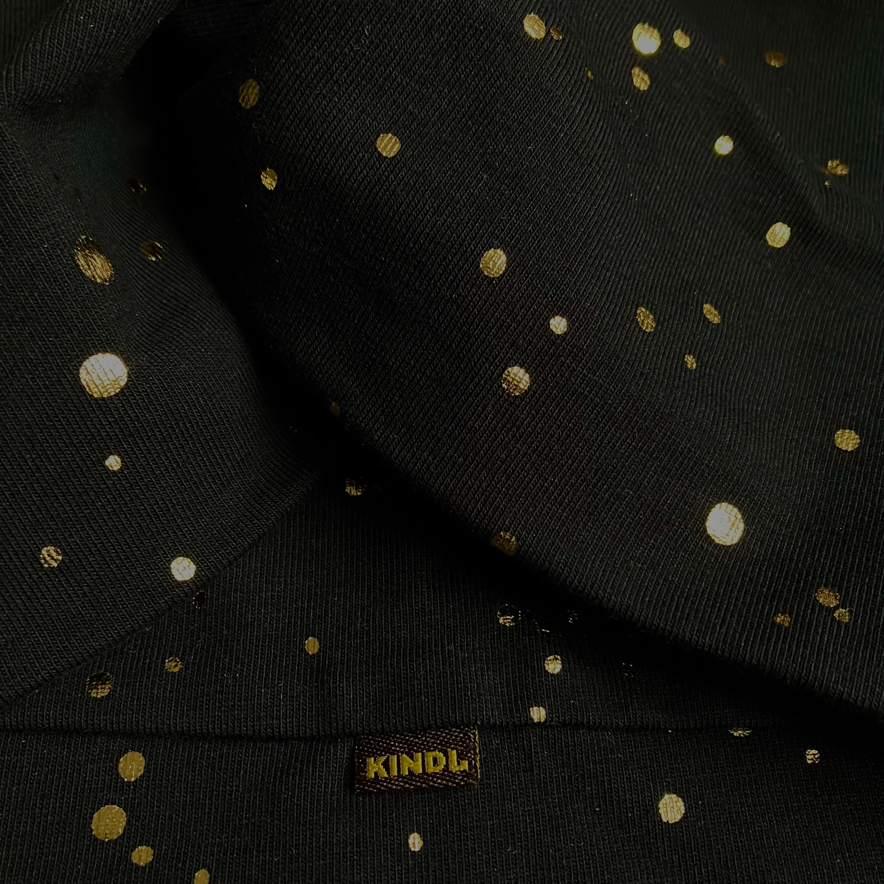 KINDL WIEN - GOLDEN DOTS Haarband black dots oder navy dots