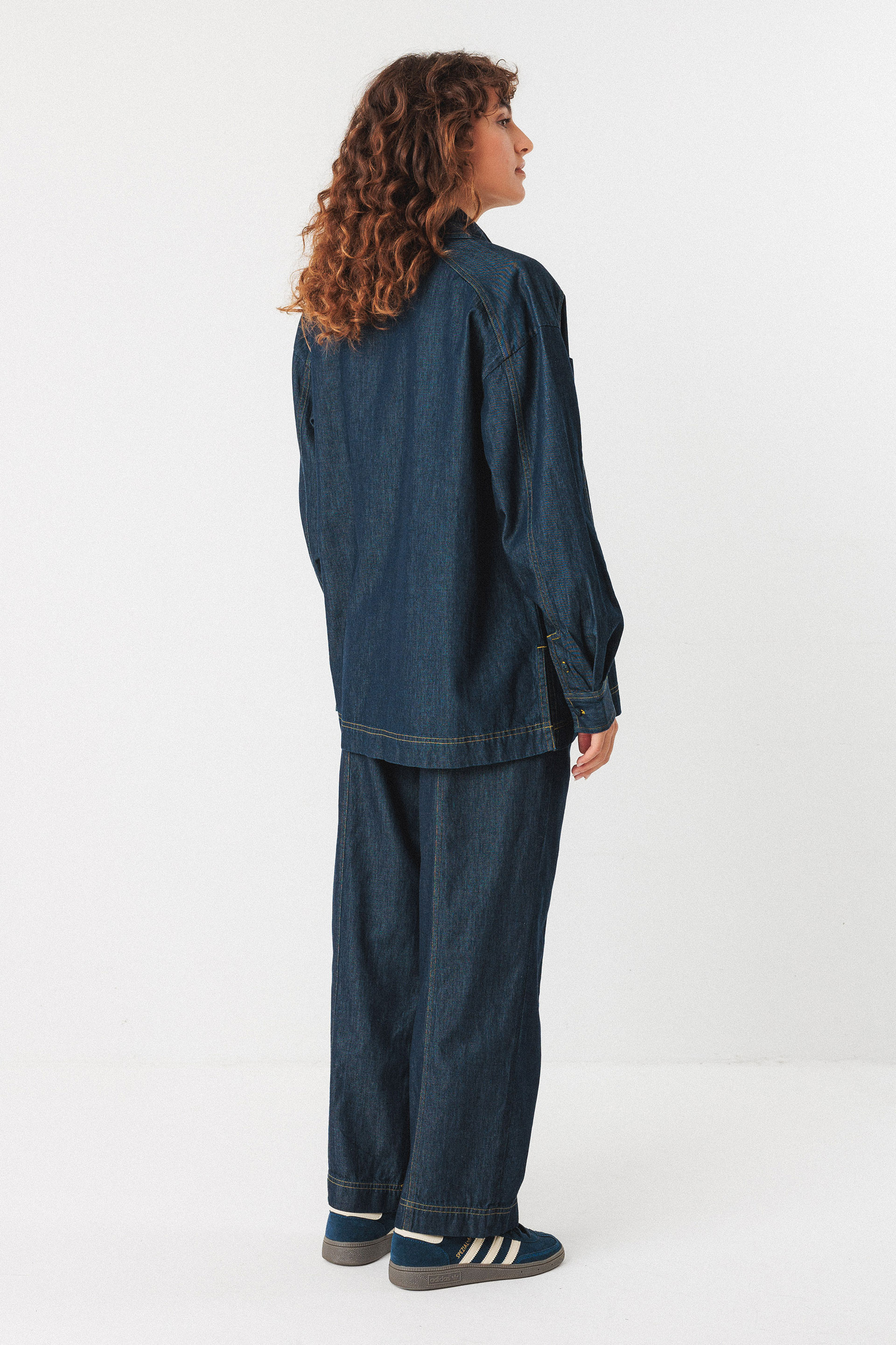 SKFK - BAKENE GOTS Jeanshemd DN Raw Denim