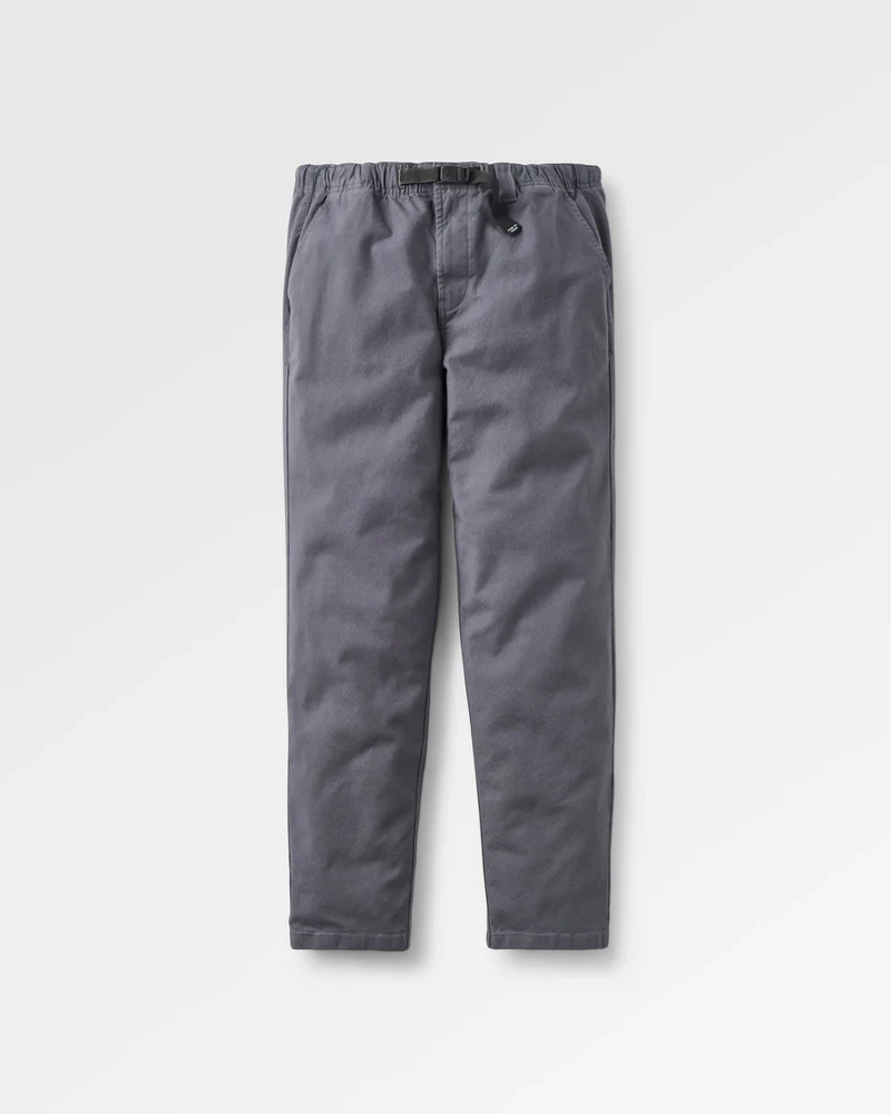 PASSENGER - ADVENTURER ORGANIC ANVAS TROUSERS Hose charcoal