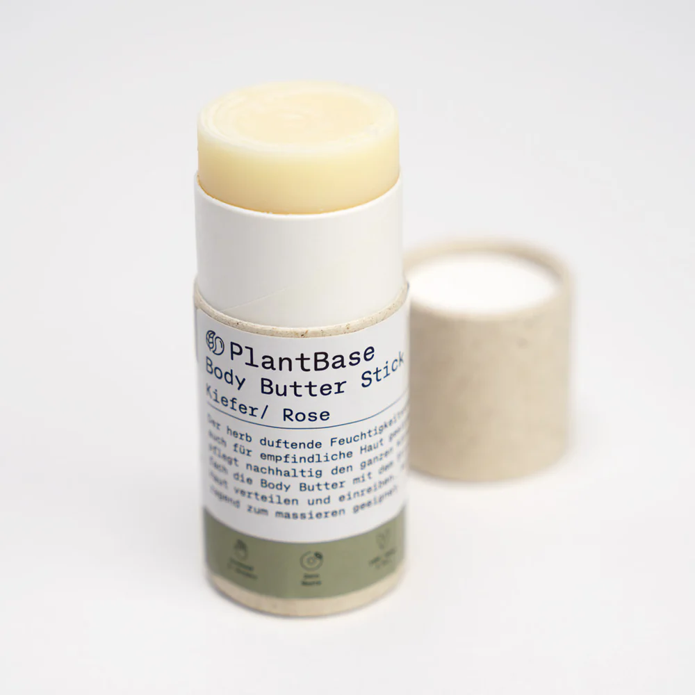 PlantBase - Body Butter Stick - KIEFER/ ROSE