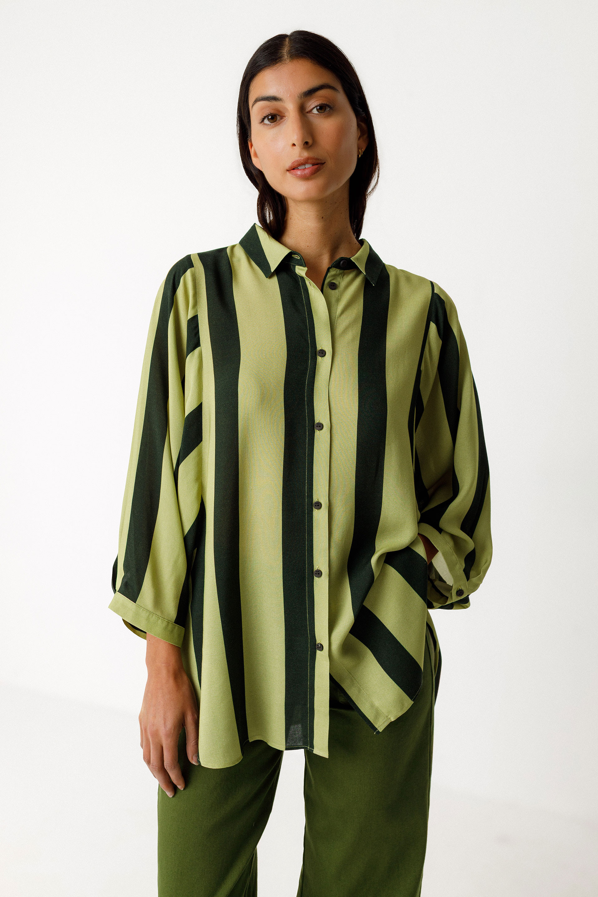 SKFK - KATRIN SHIRT Ecovero Bluse GG6 stripesSKFK - KATRIN SHIRT Ecovero Bluse GG6 stripes