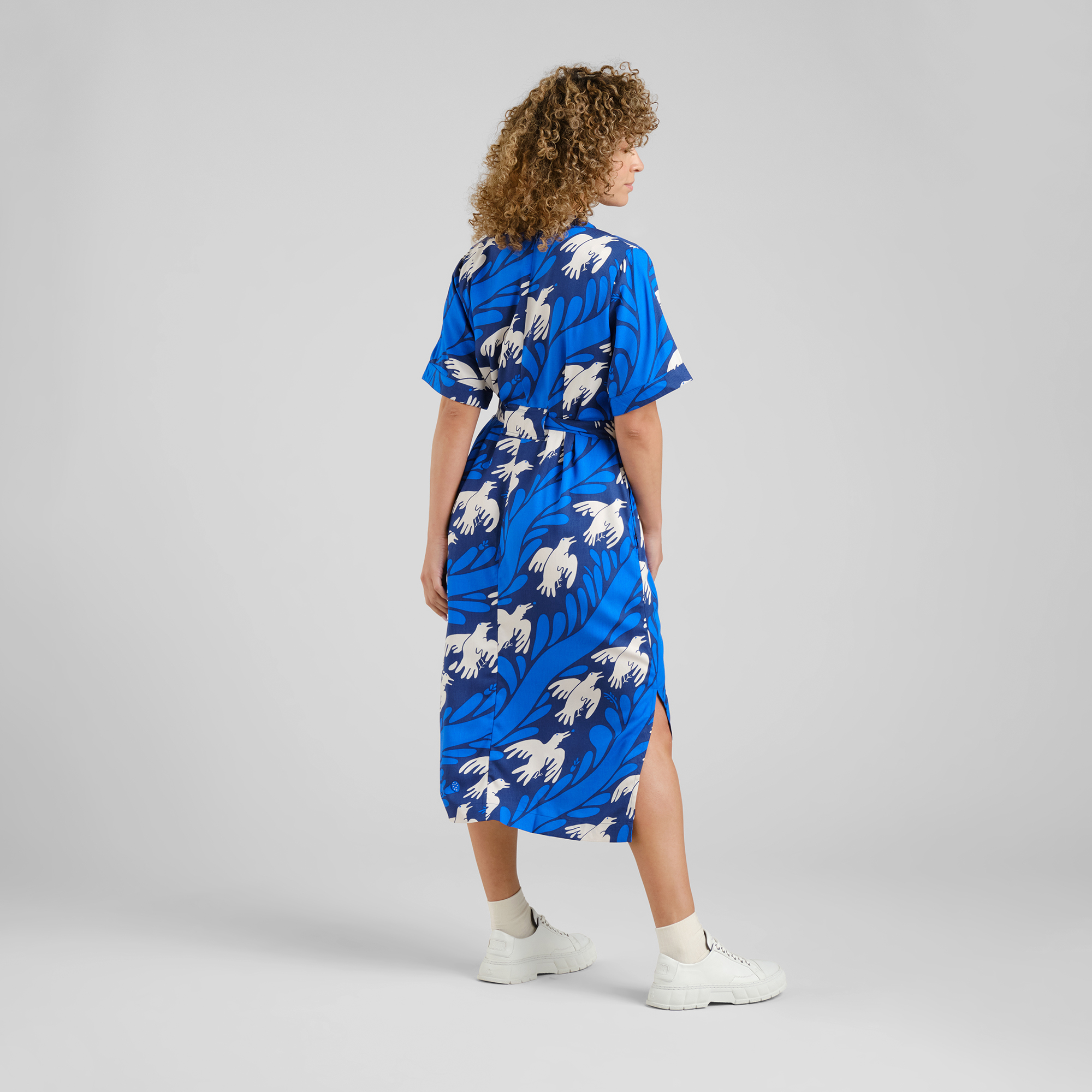 DEDICATED - KALLVIK THE PHOENIX DRESS Kleid blue