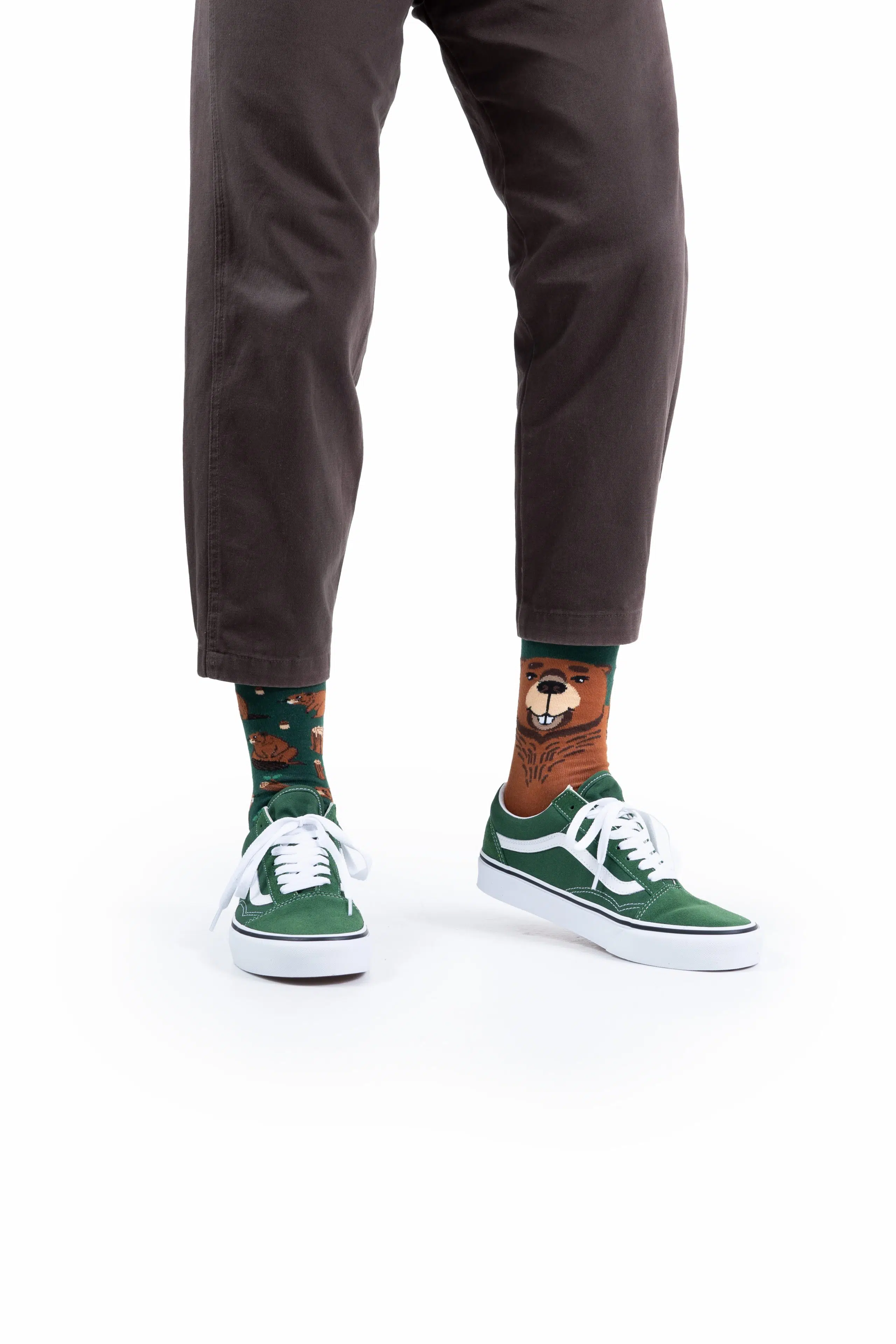 MANYMORNINGS - BEAVERLY HEELS Motivsocken 35 - 46