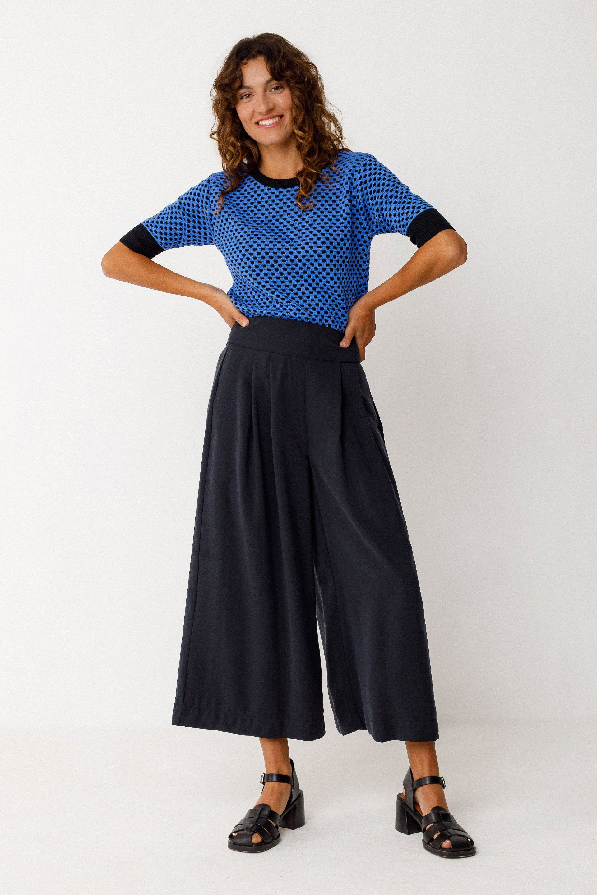 SKFK - ENETZ TROUSER Modal Hose 2N black