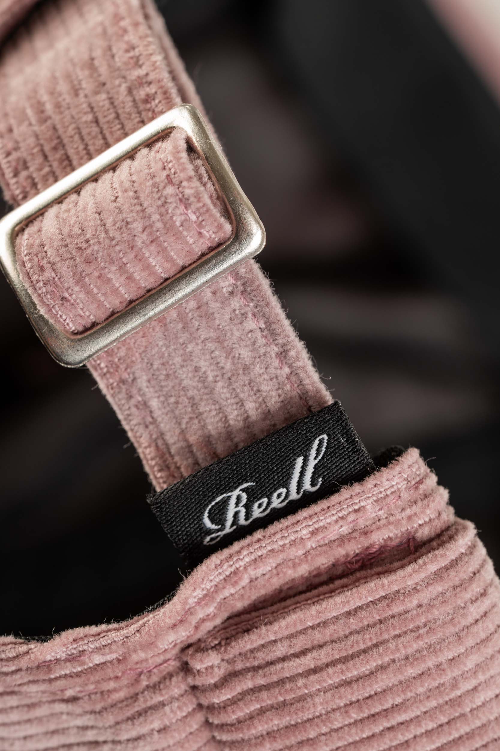 REELL - DOCKER Cap silver pink cord