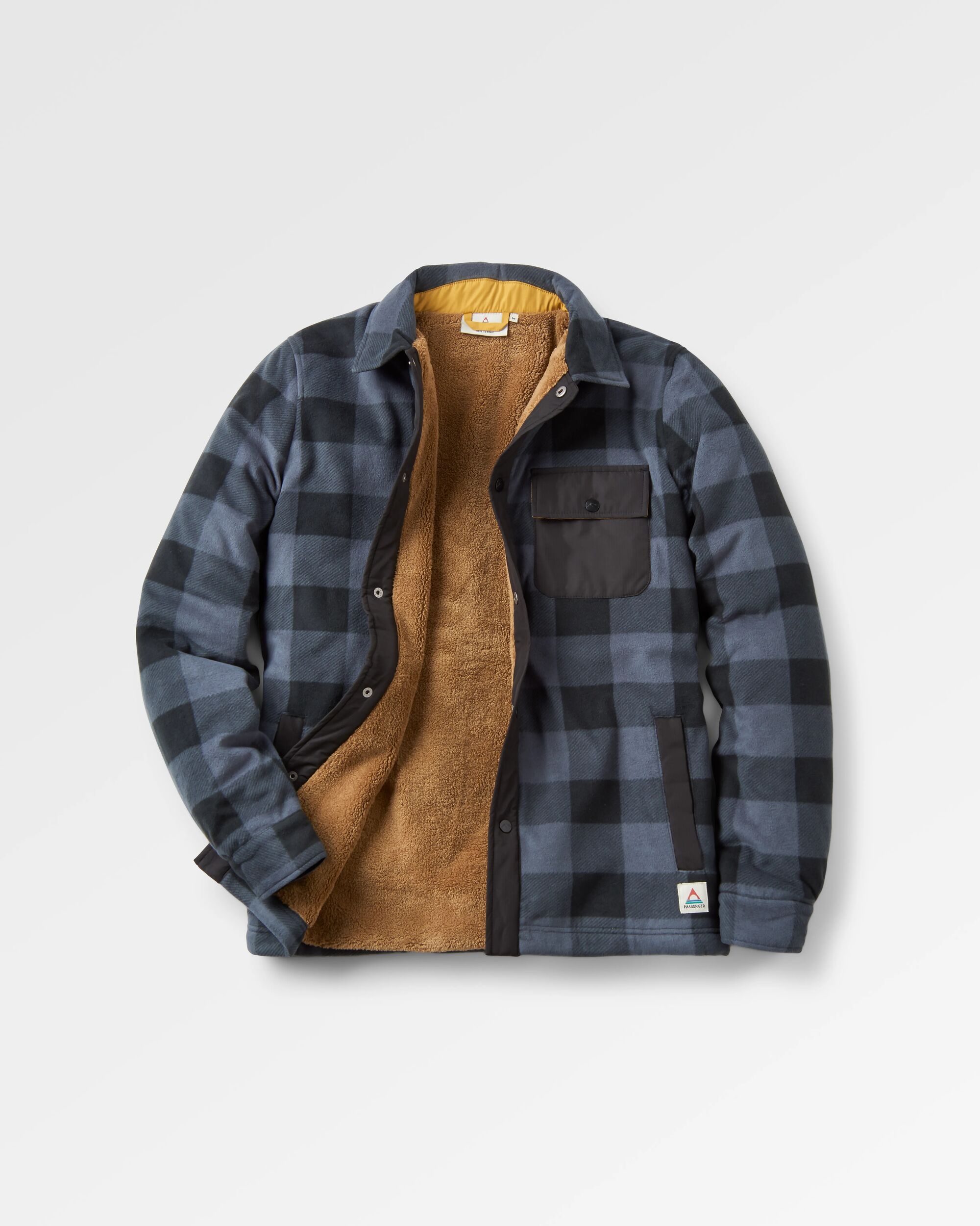 PASSENGER - FIRELIGHT SHERPA LINED OVERSHIRT Jacke storm grey buffalo