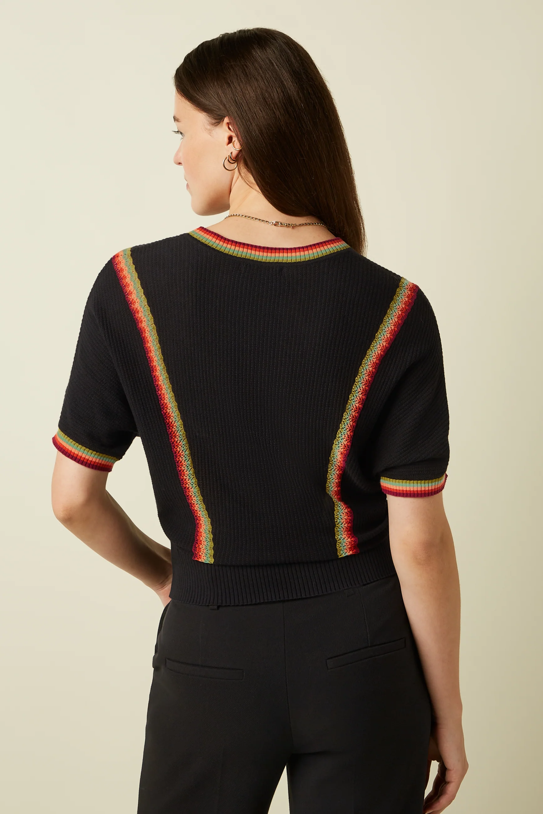 KING LOUIE - DARIA TOP EMEL Shirt black