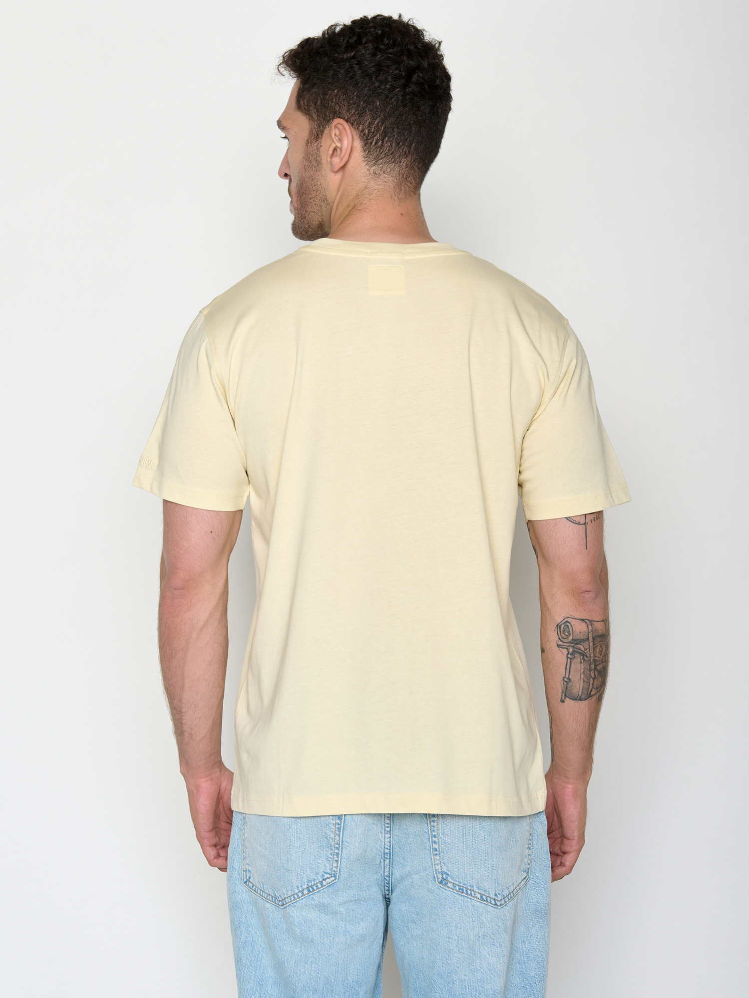 GREENBOMB - LA BICICLETA FUSION GOTS T-Shirt vanilla ice