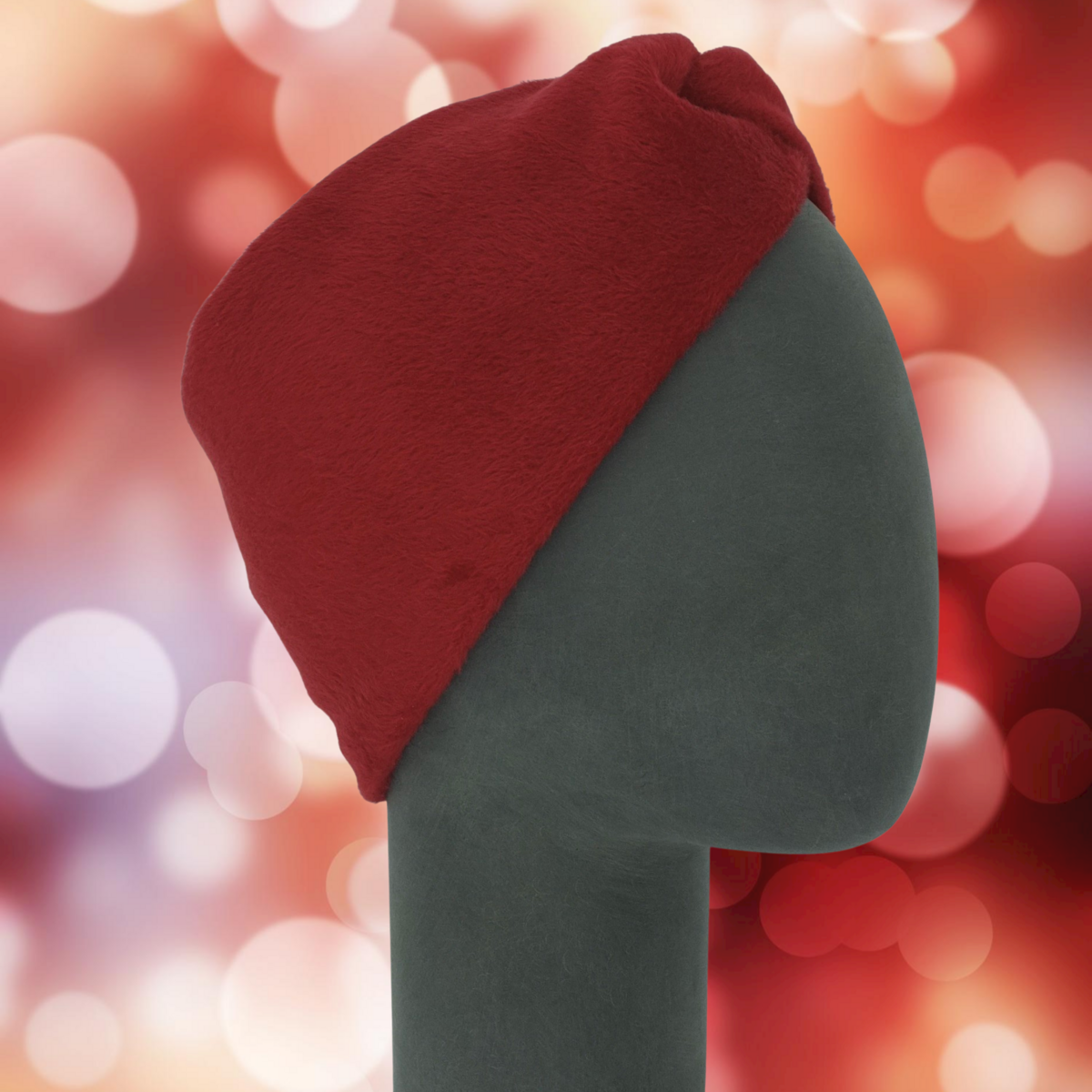 KINDL Wien - FAKE FUR HEADBAND Haarband red