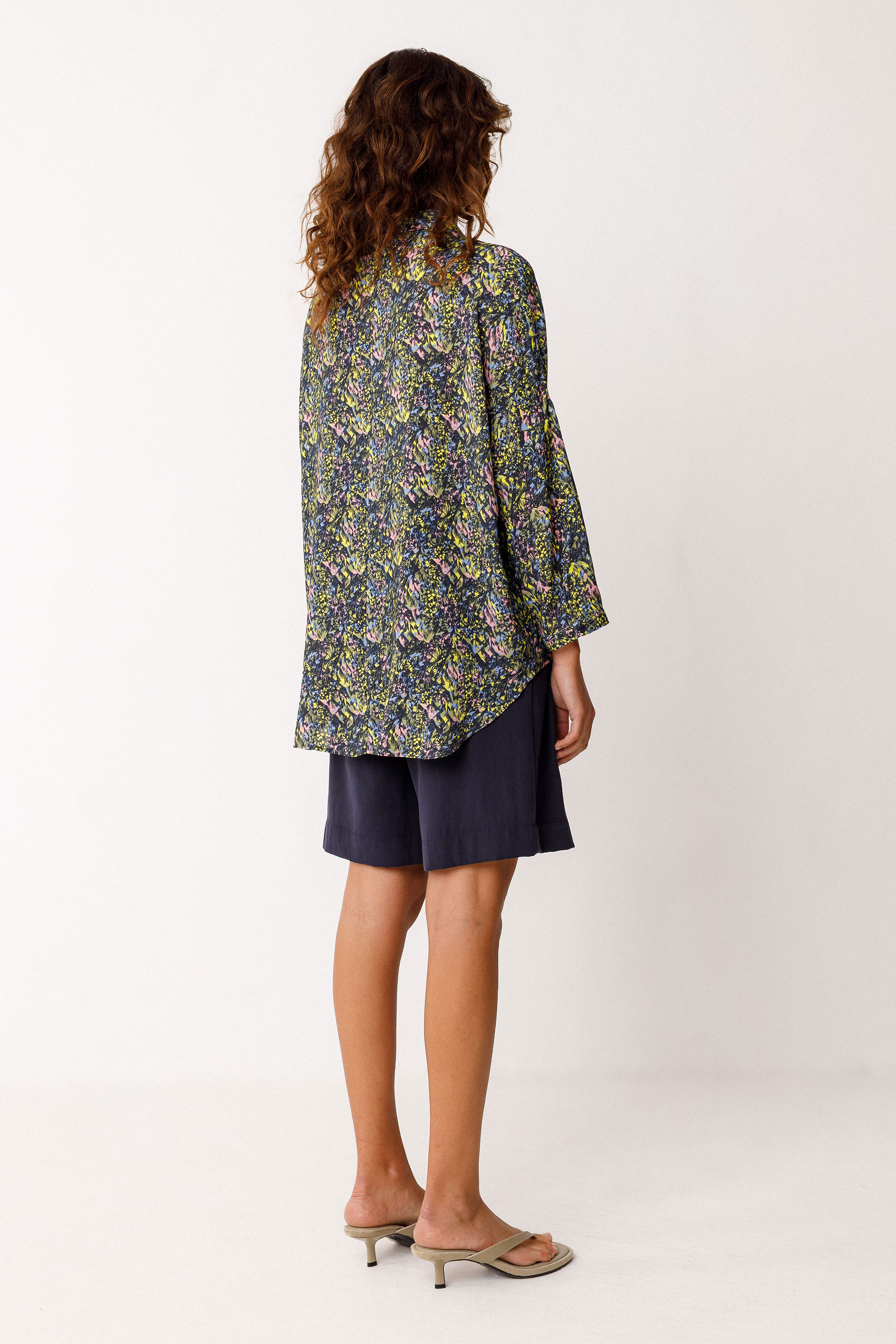 BALENTINA SHIRT Ecovero Bluse B9 sauvage