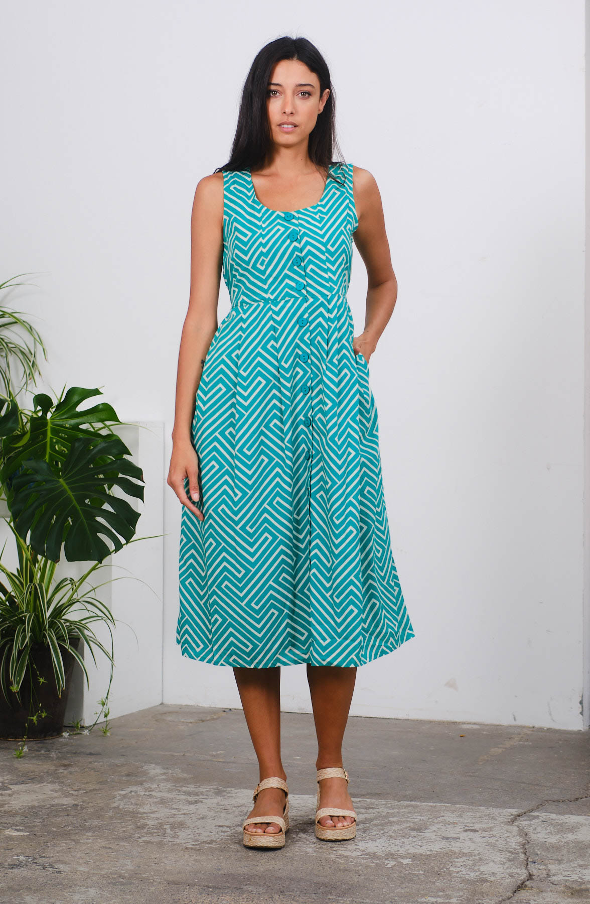 PRETTY VACANT - JODIE DRESS Kleid zeds greenPRETTY VACANT - JODIE DRESS Kleid zeds green