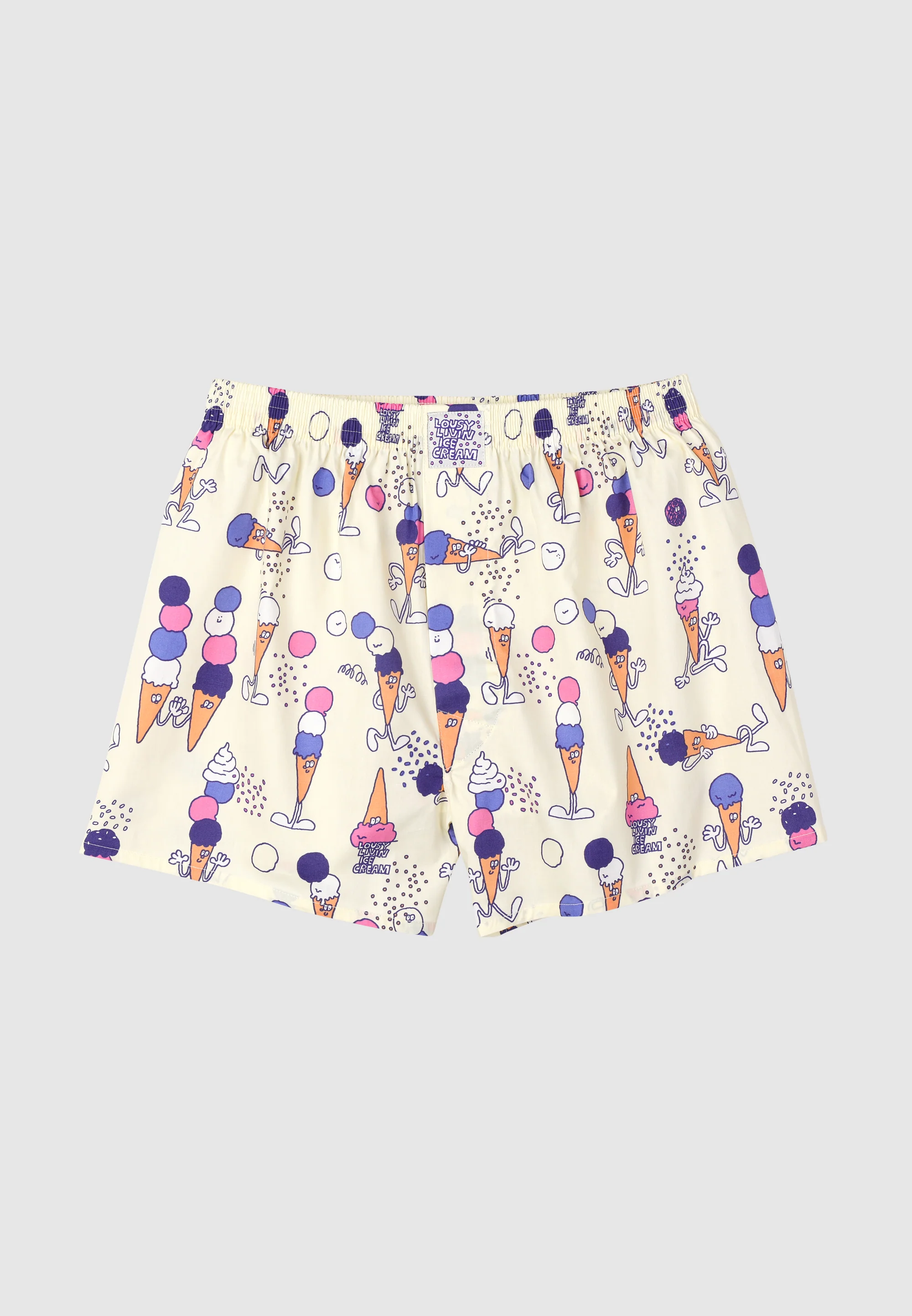 LOUSY LIVIN -  ICECREAM Boxershorts sorbet