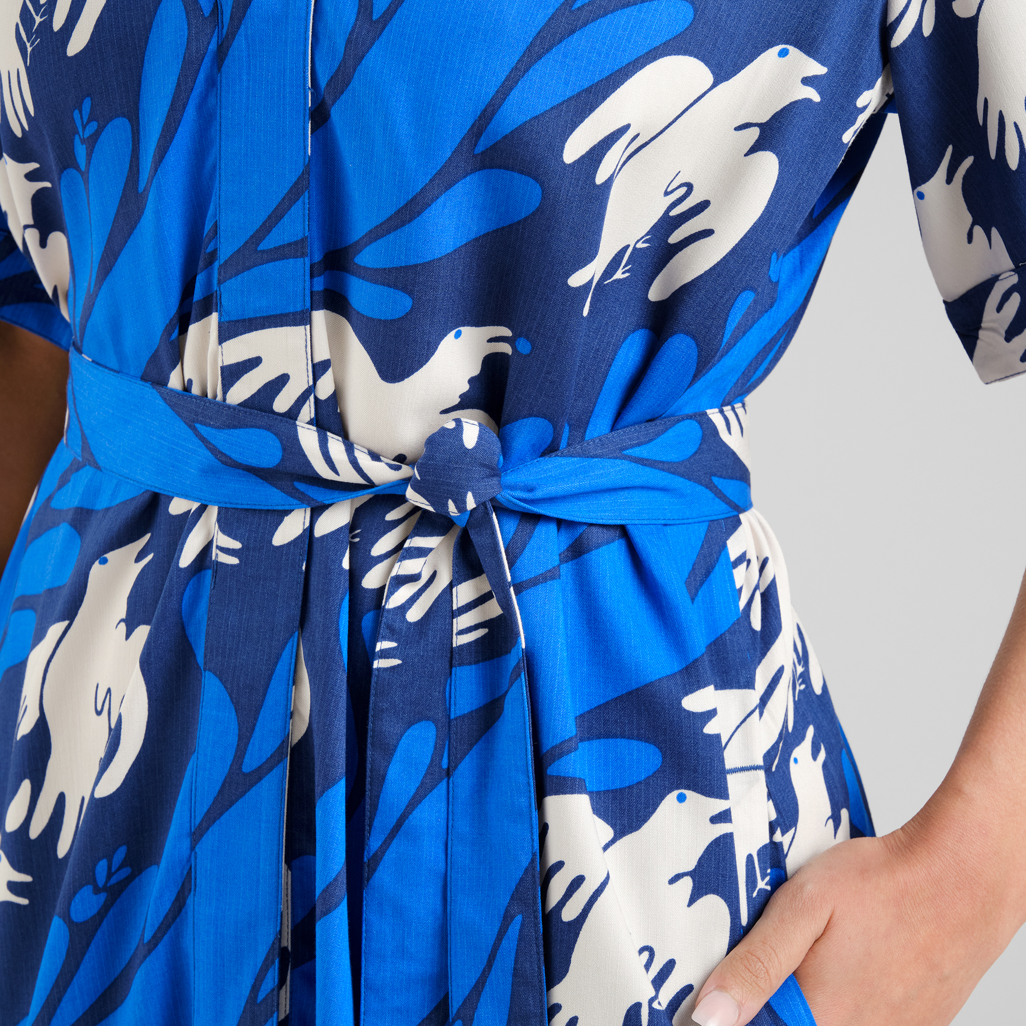 DEDICATED - KALLVIK THE PHOENIX DRESS Kleid blue