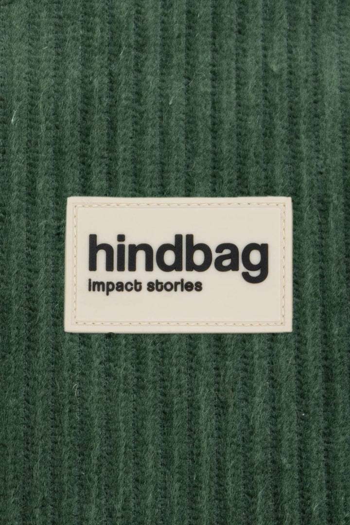 HINDBAG - GASPARD CORD Kulturtasche - tannengrün