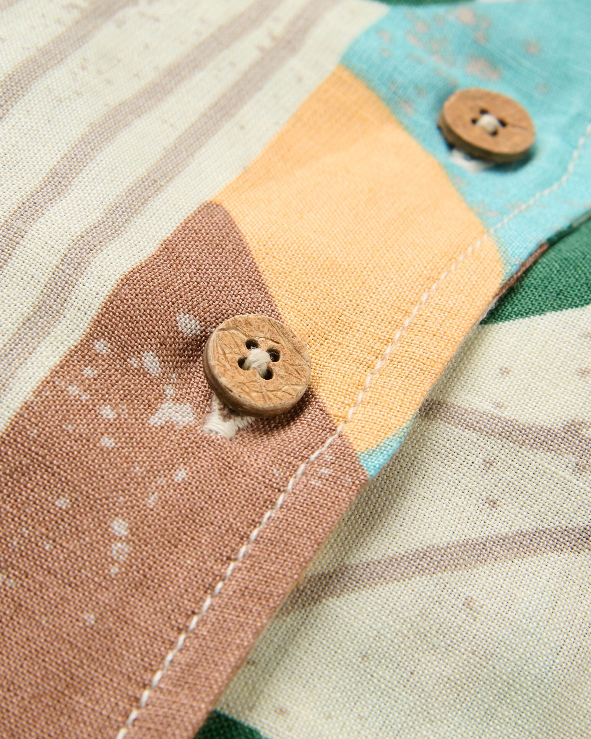 PASSENGER - ARDEN LINEN SHORT SLEEVE SHIRT Hemd simple taupe