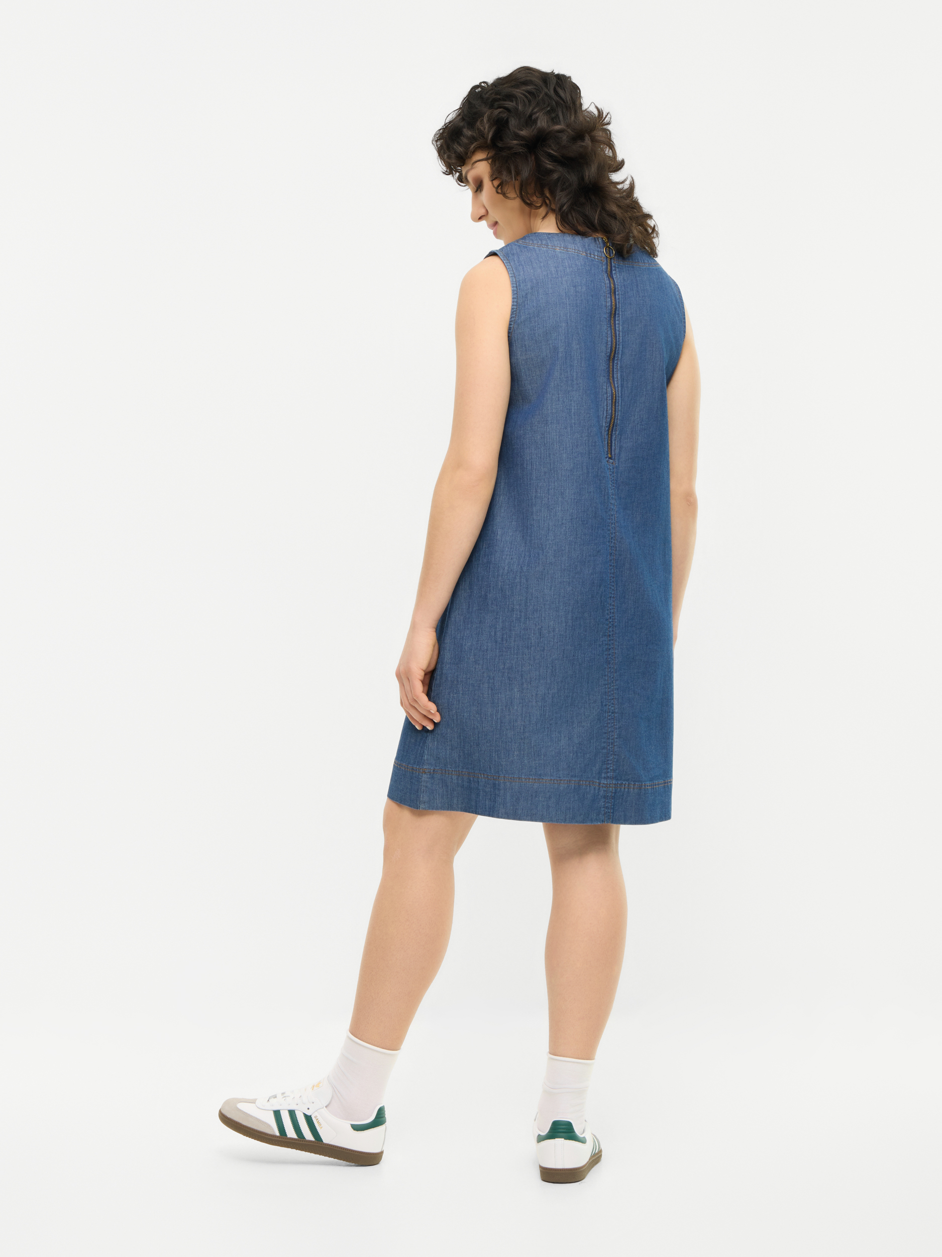 MADEMOISELLE YEYE - GA GOO GOTS Dress Kleid rinse blue