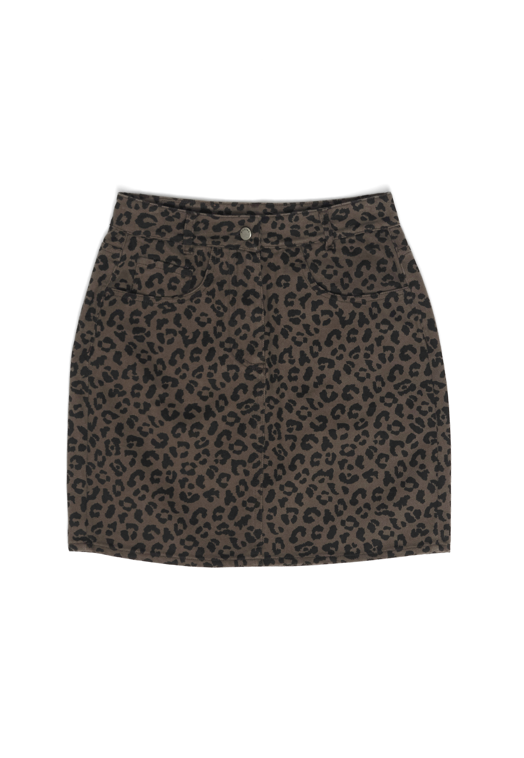 MAZINE - LEO SKIRT Rock chocolate brown