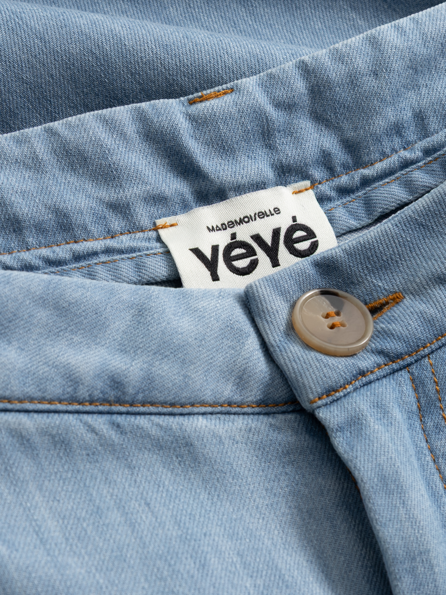 MADEMOISELLE YEYE - WINDY WAY CULOTTE Hose - light blue