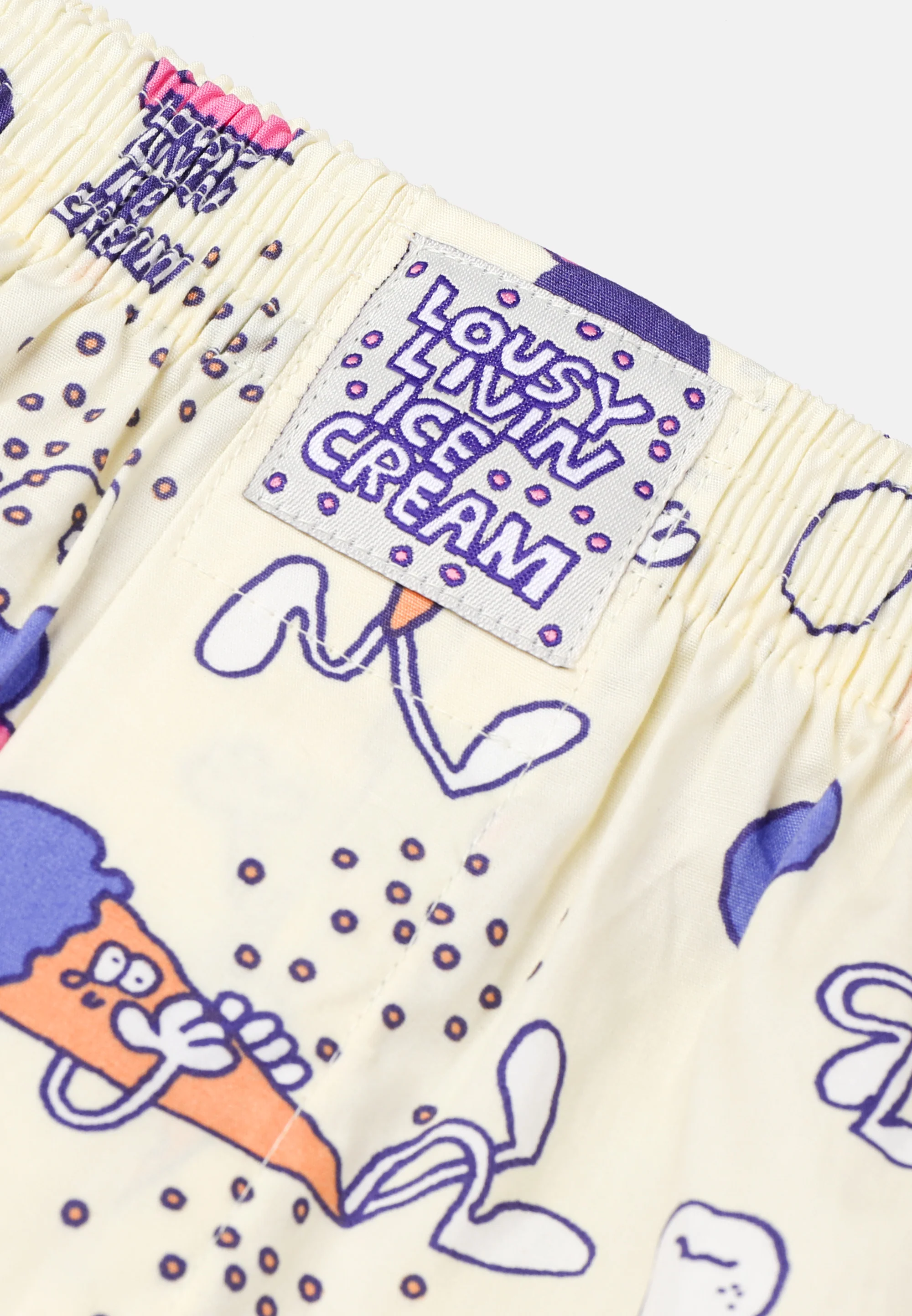 LOUSY LIVIN -  ICECREAM Boxershorts sorbet