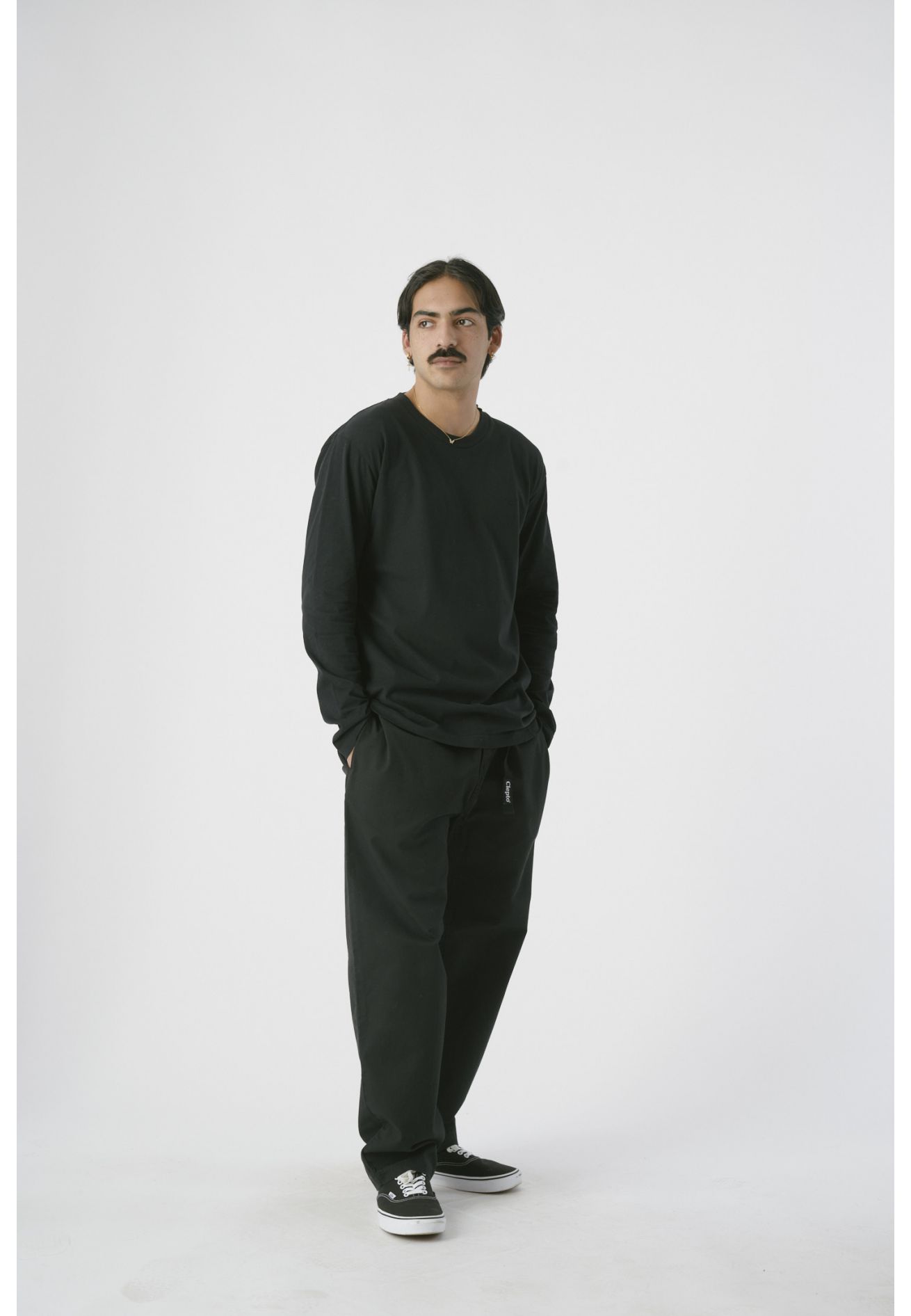 CLEPTOMANICX - LIGULL Longsleeve black