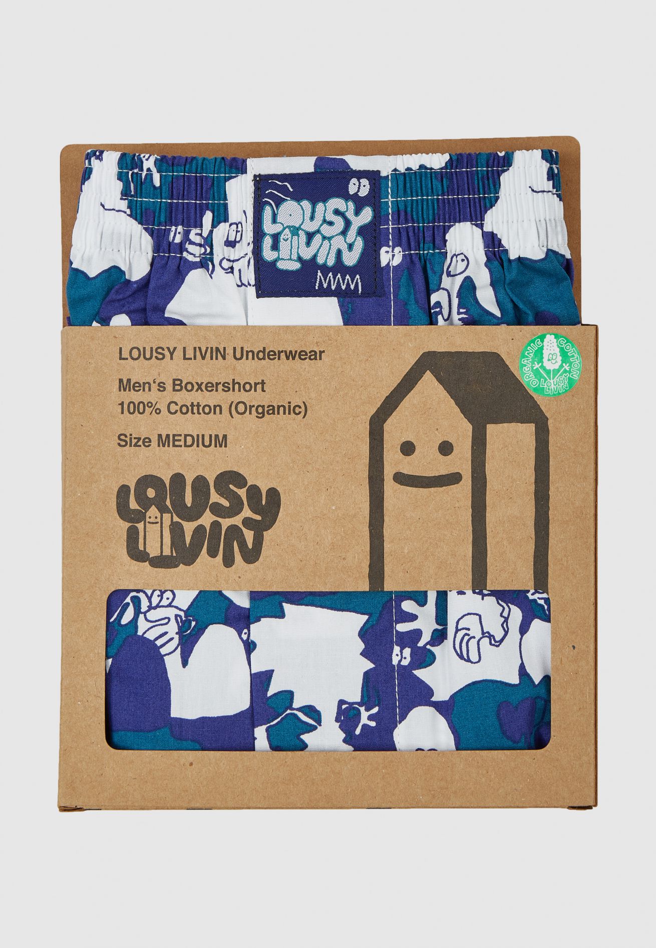 LOUSY LIVIN -  GHOSTS Boxershorts dazzle