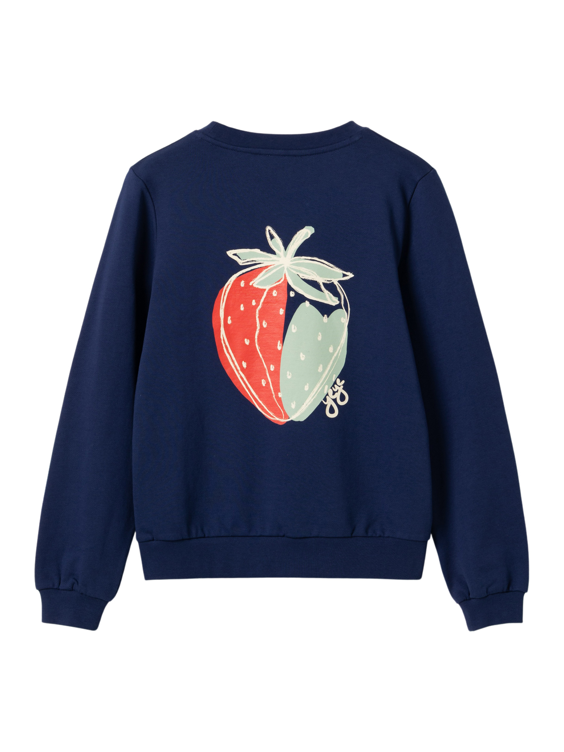 MADEMOISELLE YEYE - STRAWBERRY GOTS SWEATSHIR  Pullover - ocean cavern