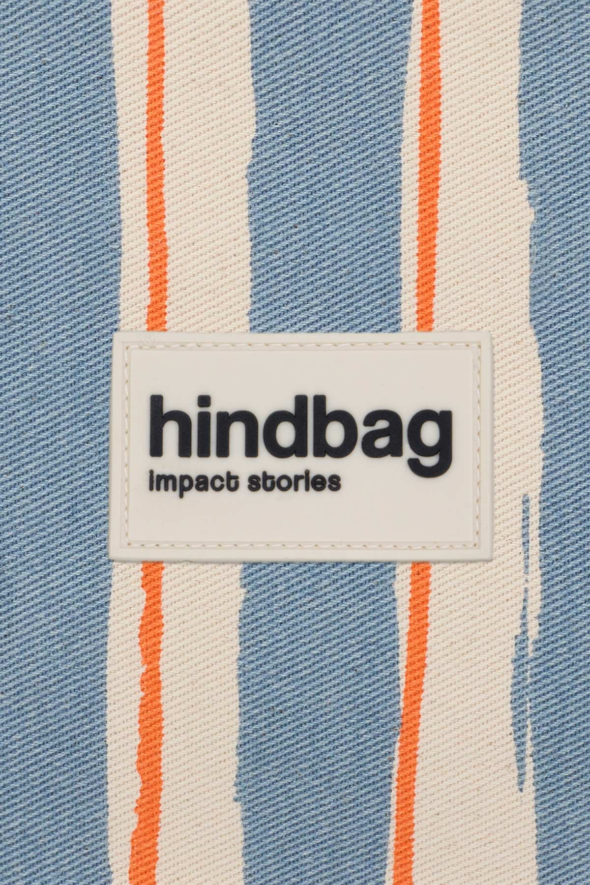 HINDBAG - OLIVIA Tasche - orange blue stripes