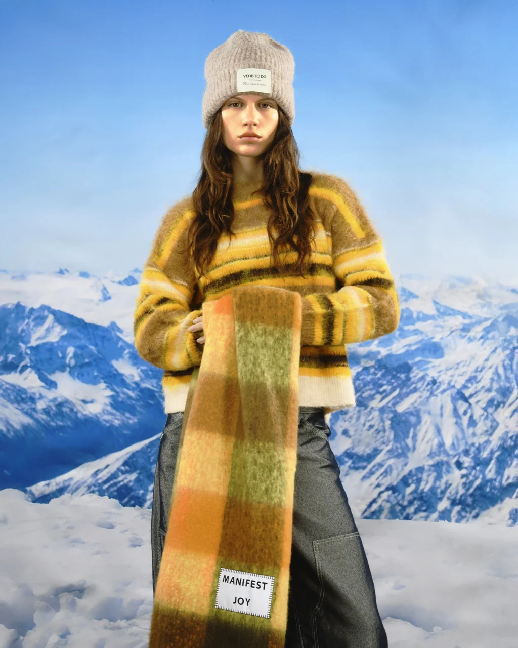 VERB TO DO - BORN TO SHINE MANIFEST SCARF Schal multi