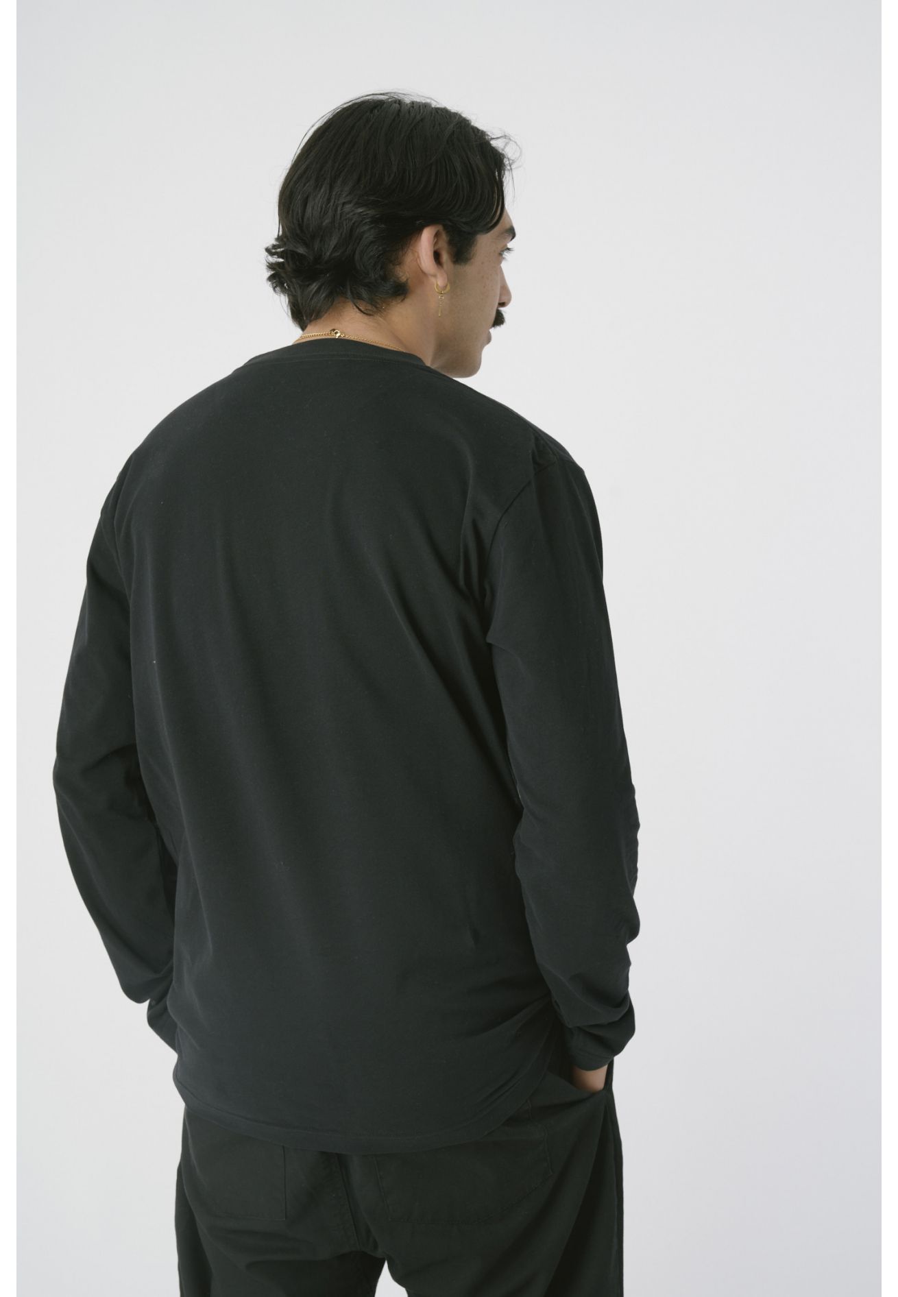 CLEPTOMANICX - LIGULL Longsleeve black