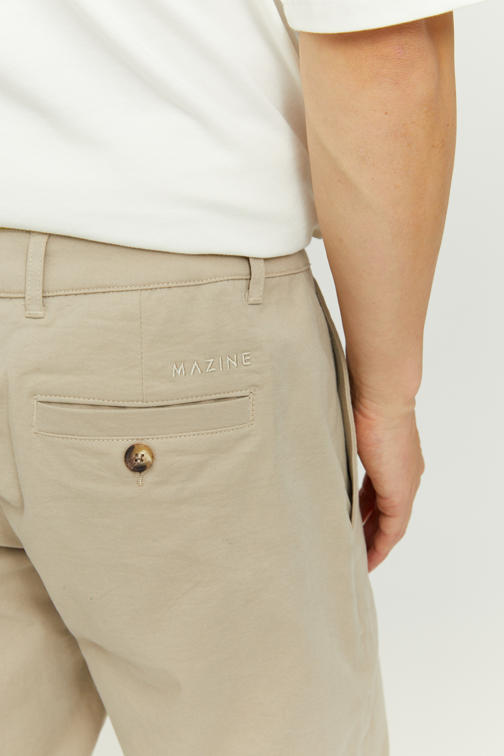 NELSON CHINO PANTS Hose mushroom