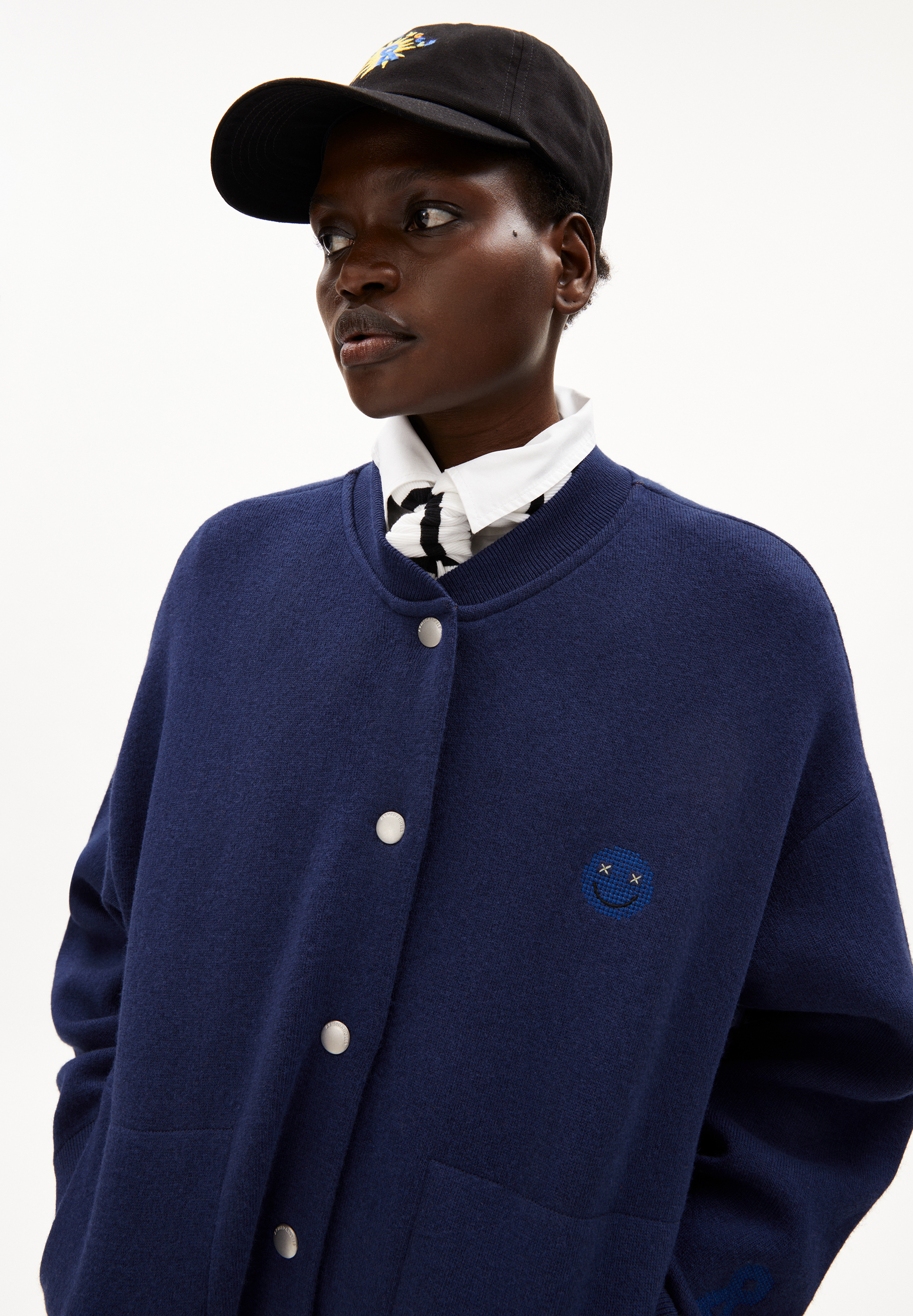 ARMEDANGELS - AALISON Jacke blue moon light tangerine