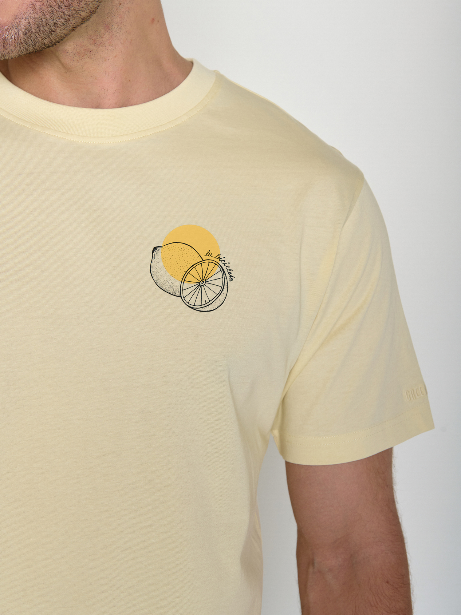 GREENBOMB - LA BICICLETA FUSION GOTS T-Shirt vanilla ice