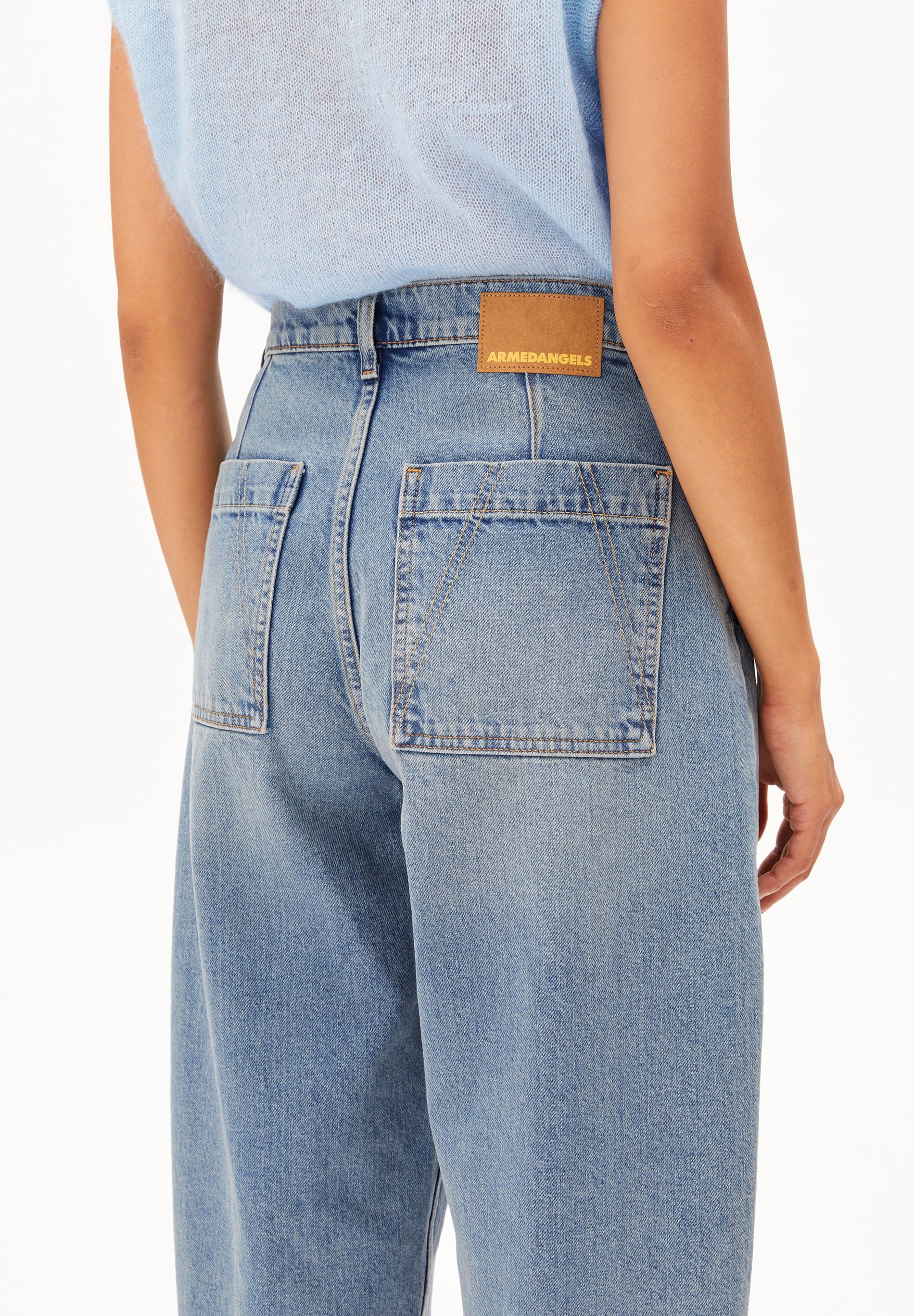 ARMEDANGELS - BAARLY HIGH WAIST Barrel Jeans crunchy