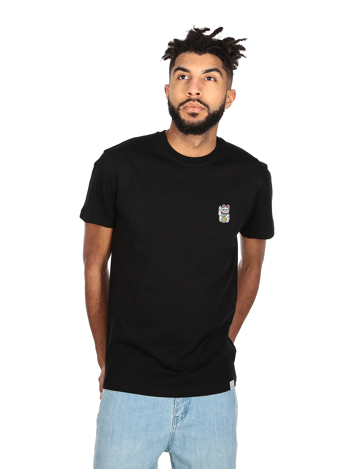 IRIE DAILY - BYE BYE EMB TEE T-Shirt black