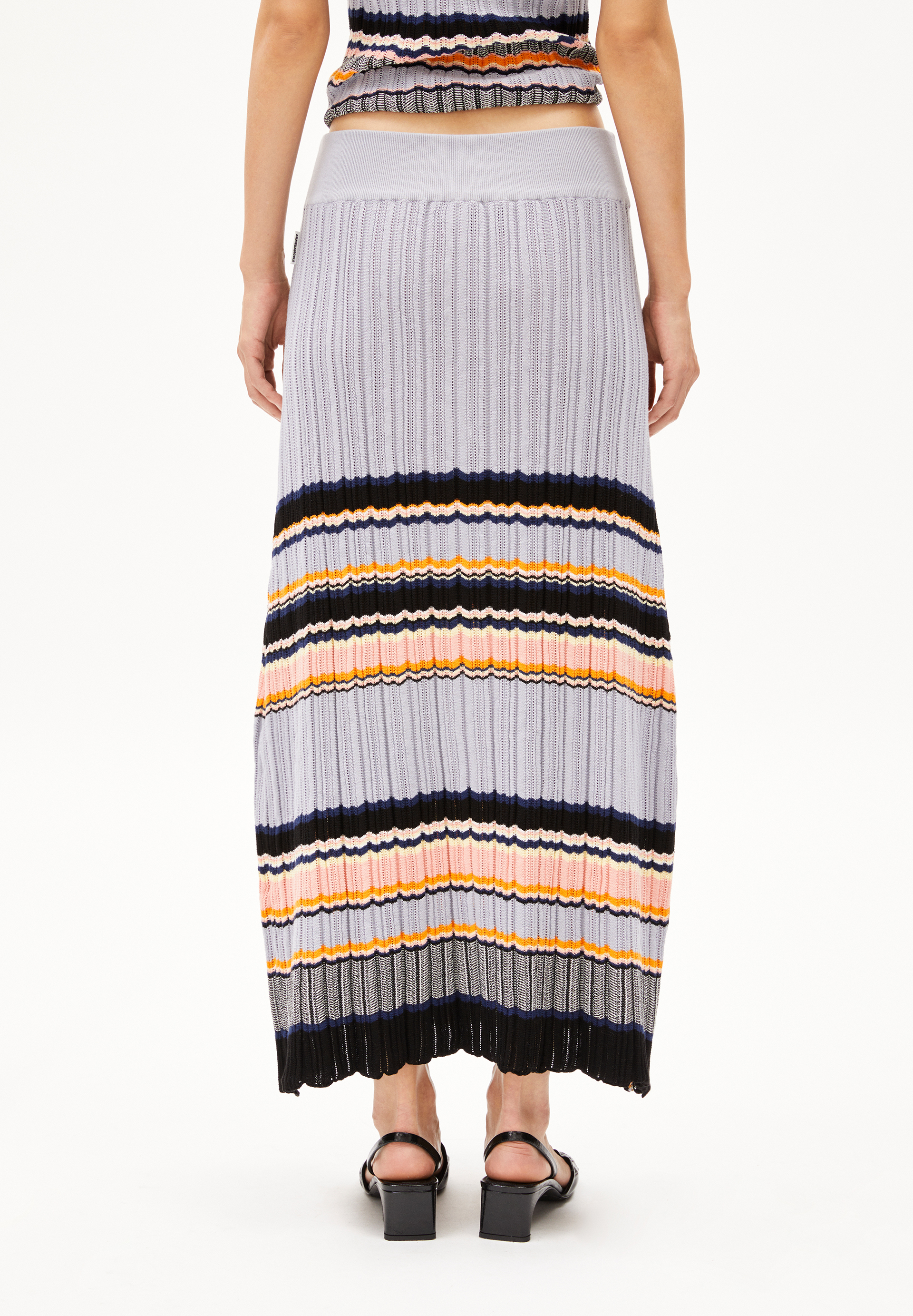 ARMEDANGELS - MINNAS STRIPES STONEY Rock misty morning